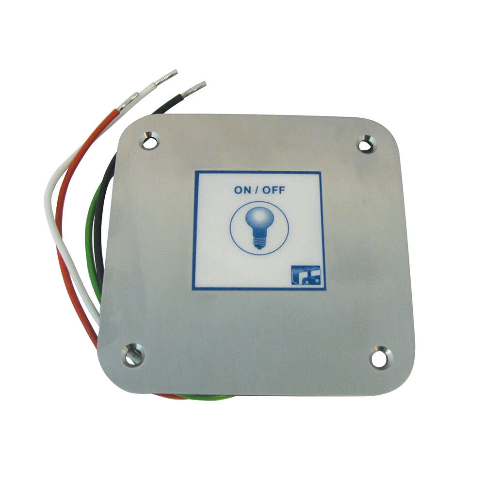 Pommier timer switch - recessed model - 12-24V - timer 0/10/20/45 min.