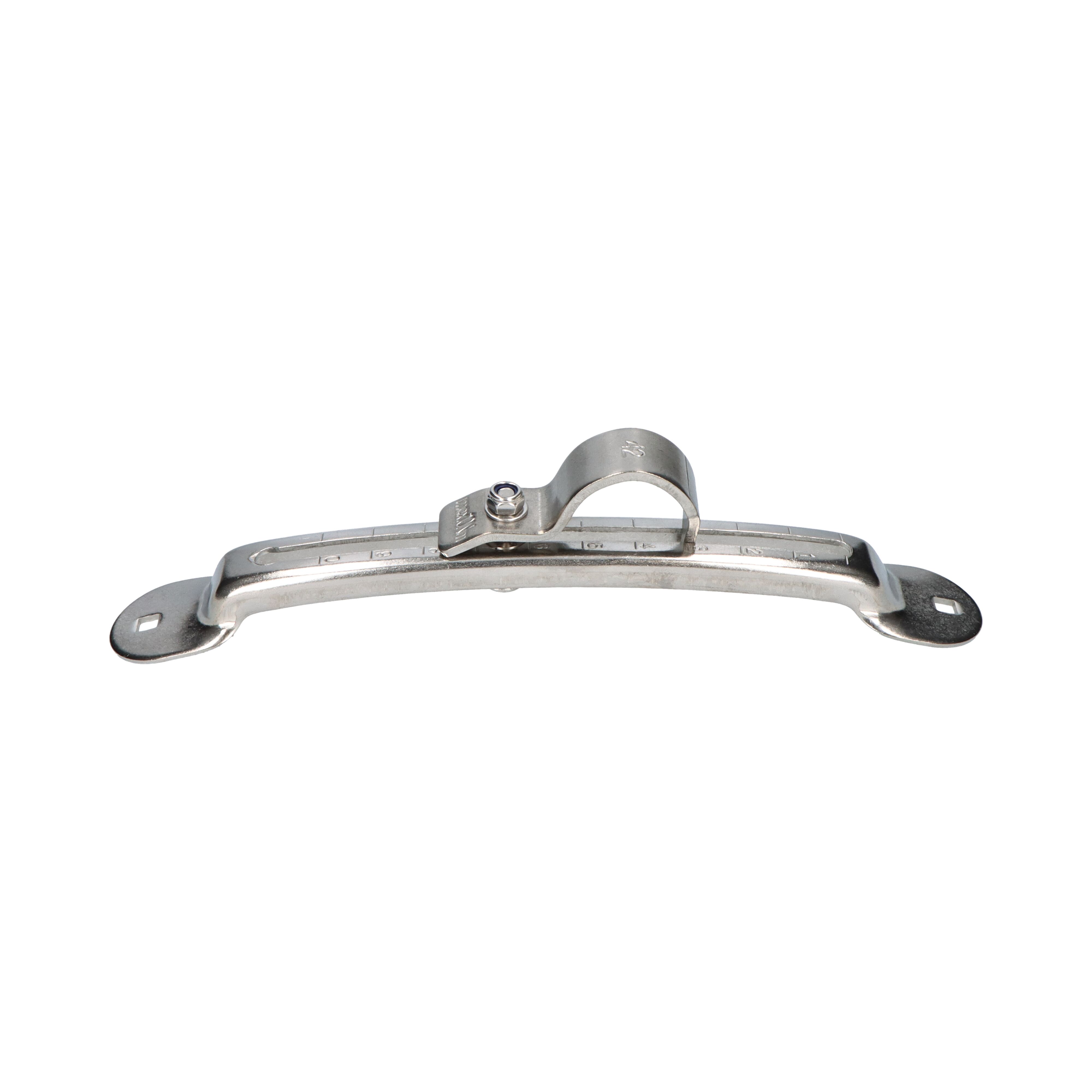 Rhiwa Quality spatschermsteun Ø 42 mm - verstelbaar - RVS