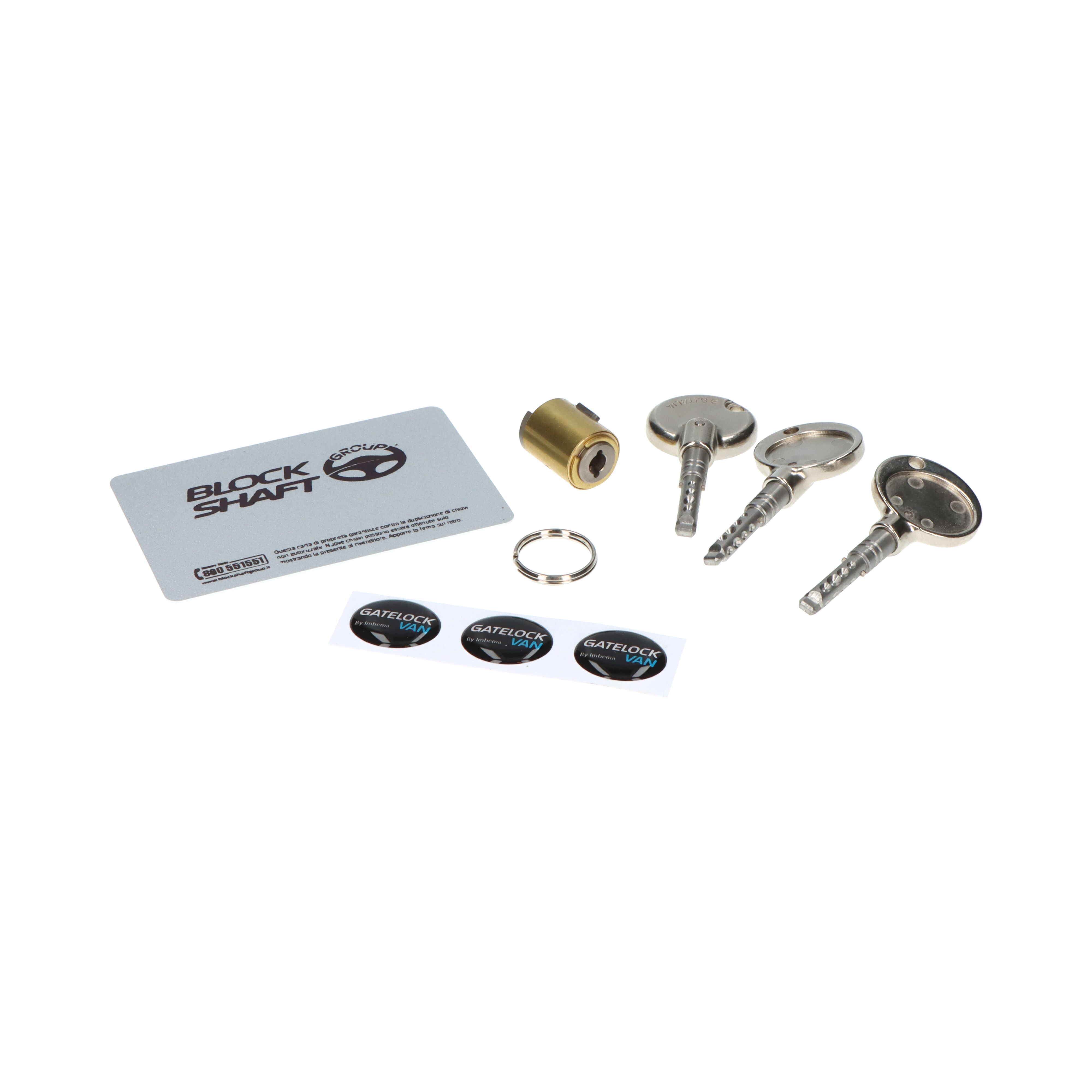 GATELOCK cylinder - deadlock
