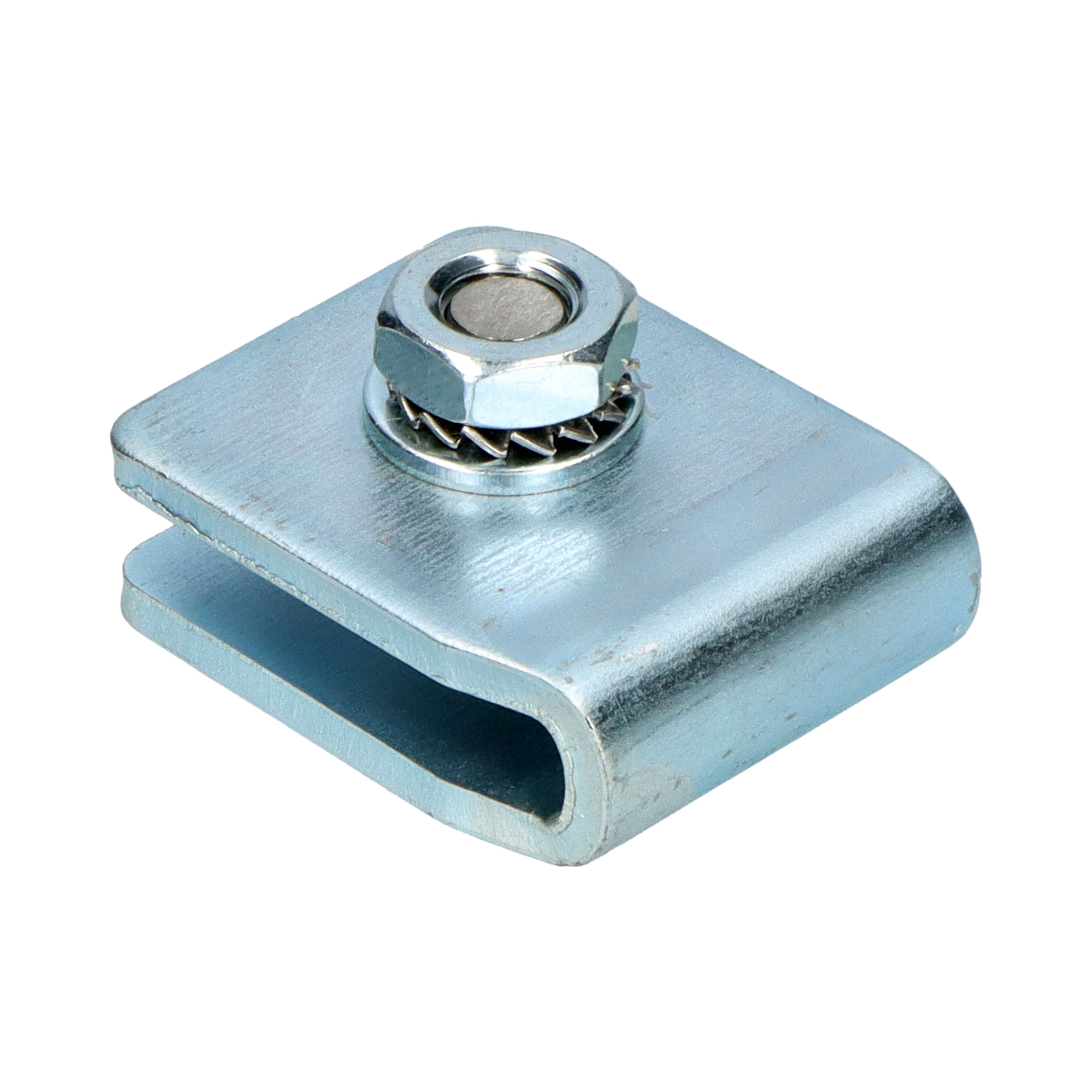 Pommier handgreep verbinding + bevest. materiaal - voor sluiting Ø 16 mm - RVS