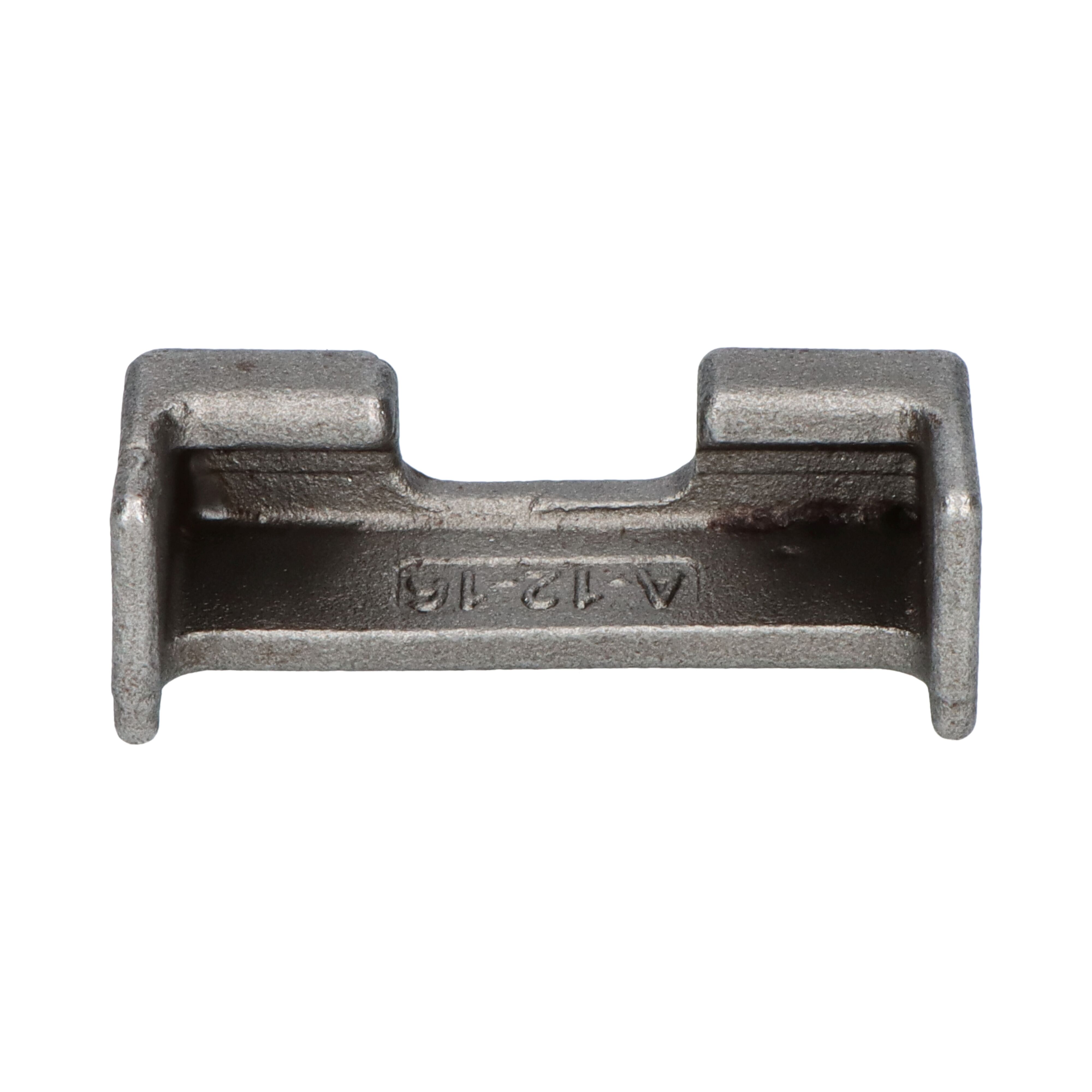 Rhiwa Quality holder - for T-hook recessed lock side board - plain steel