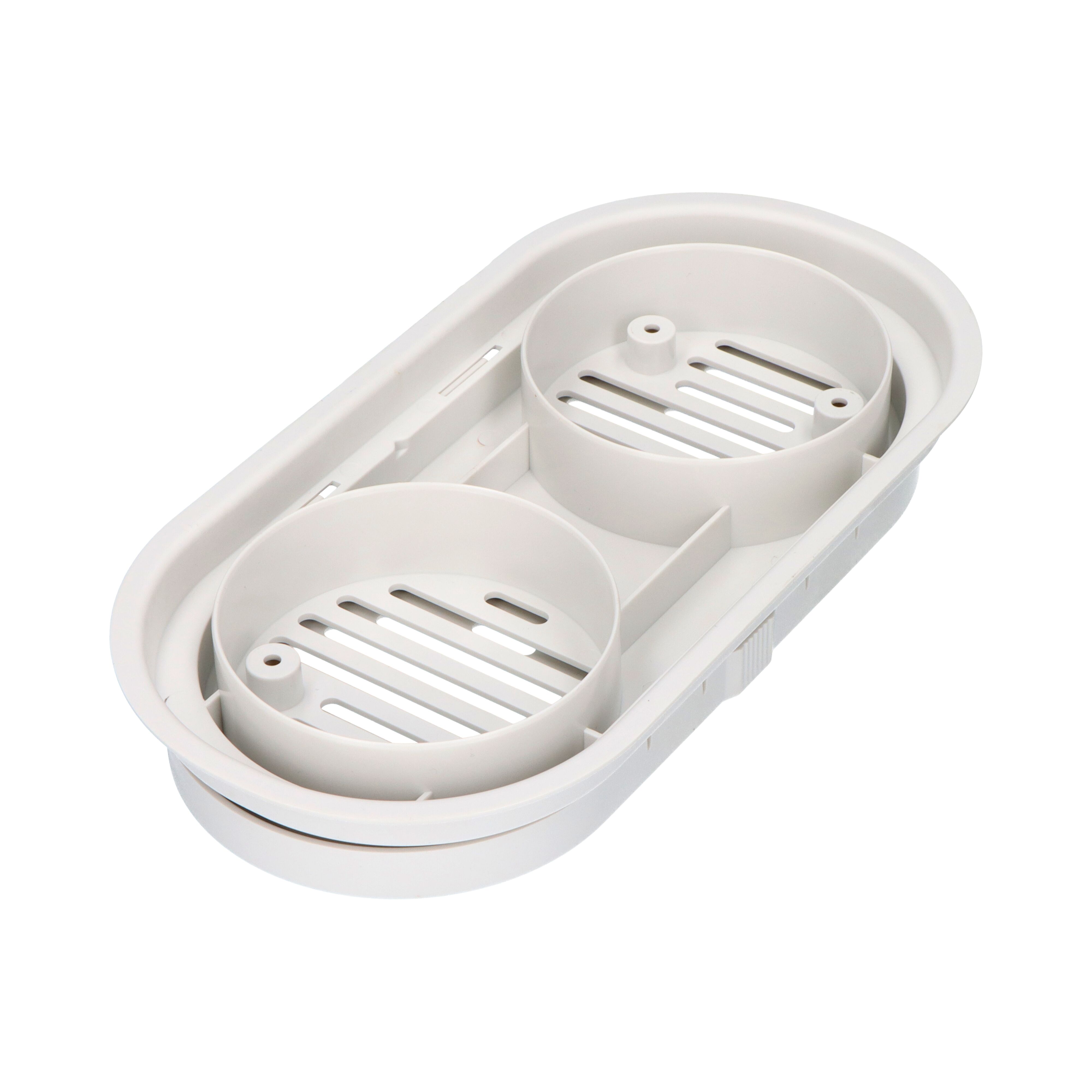 Rhiwa Easy Aero mounting- and baseplate - white