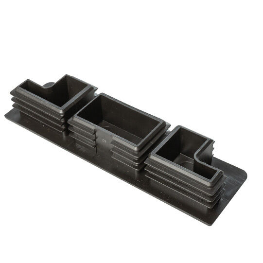 Kinnegrip k20 bouchon d'extrémité - pour K20 montant central et montant arrière - plastique noire