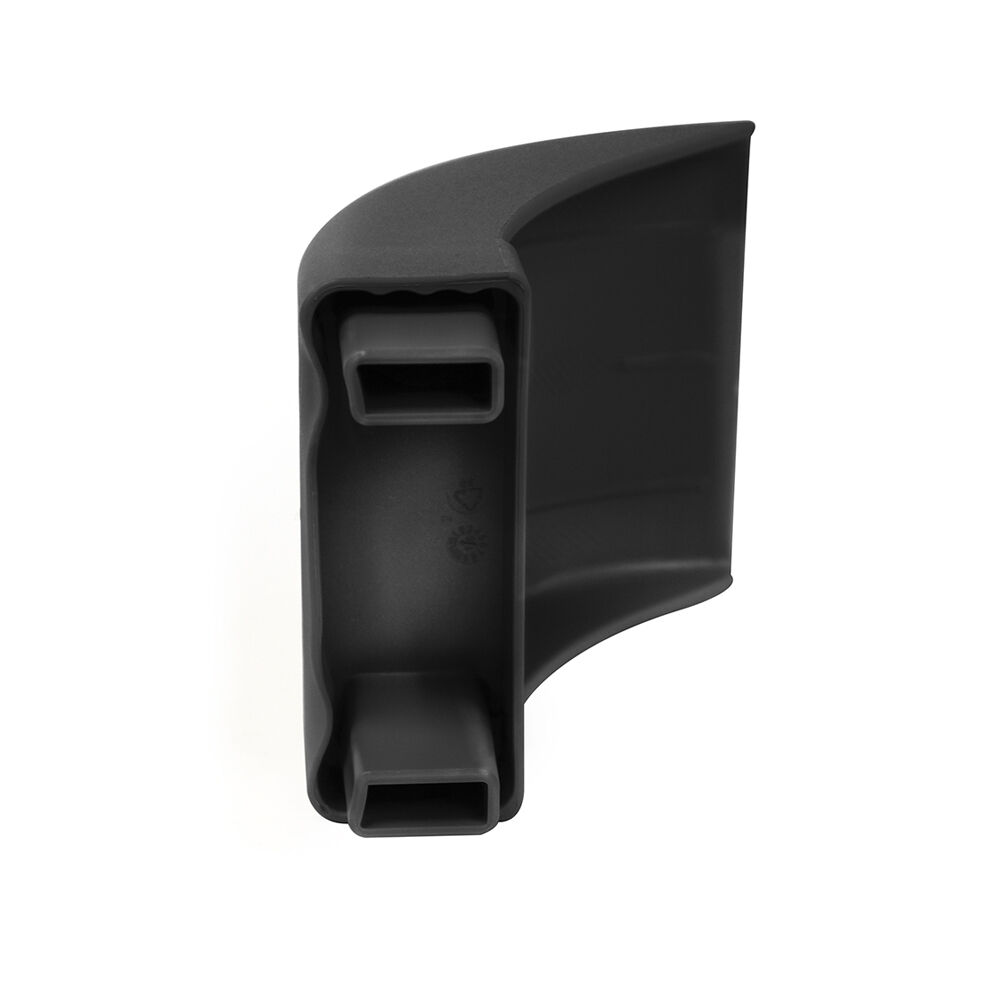 Takler corner piece 100 mm high - for side protection board - black plastic