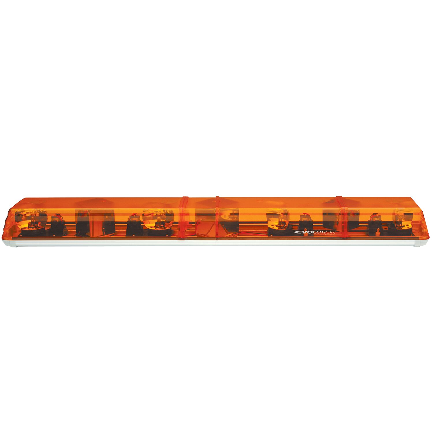 Rhiwa Quality rotating lightbar - 1212 mm - 4 lights - 12V - orange