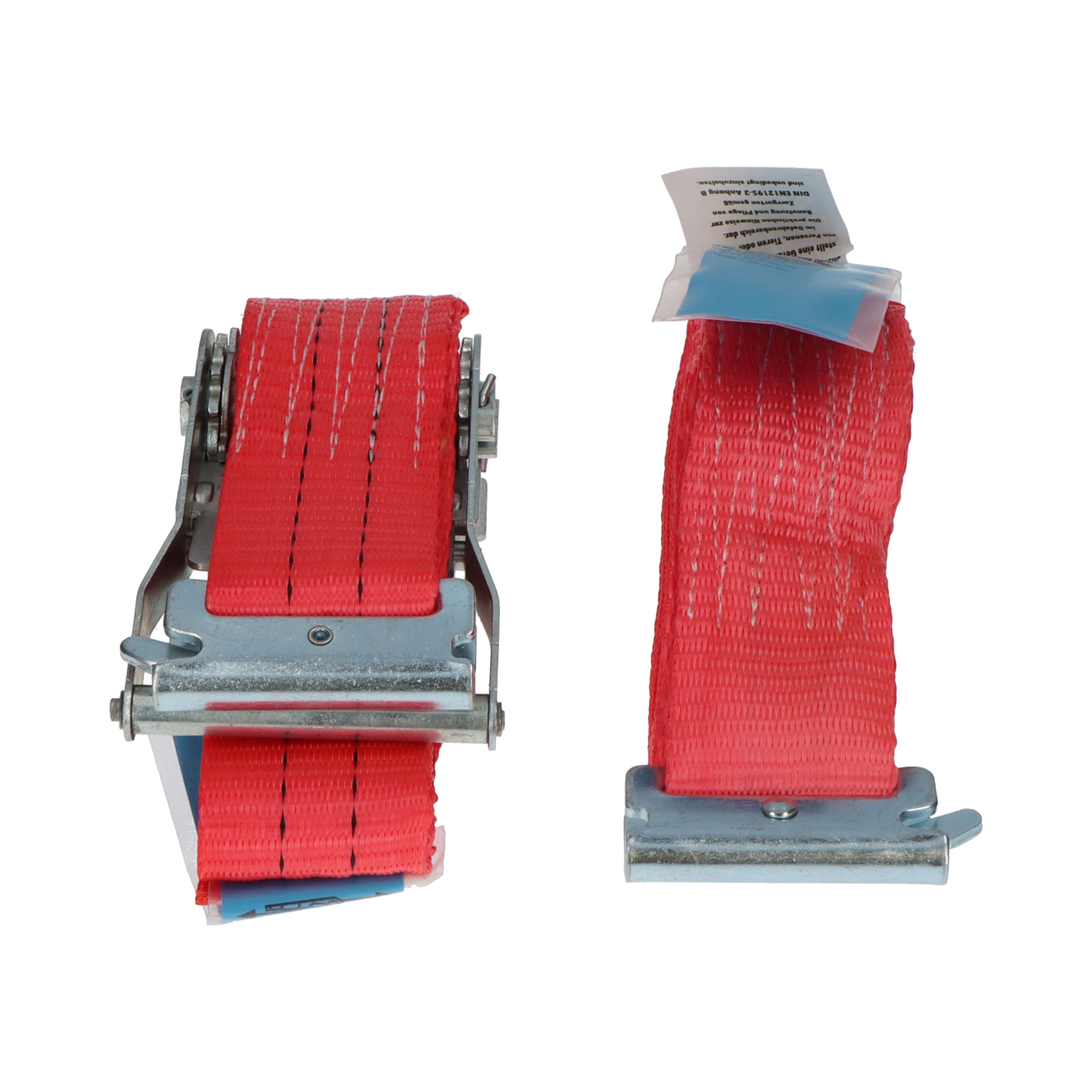 Rhiwa Quality sjorband 50 mm - met ratelsluiting en anker - 3000 mm