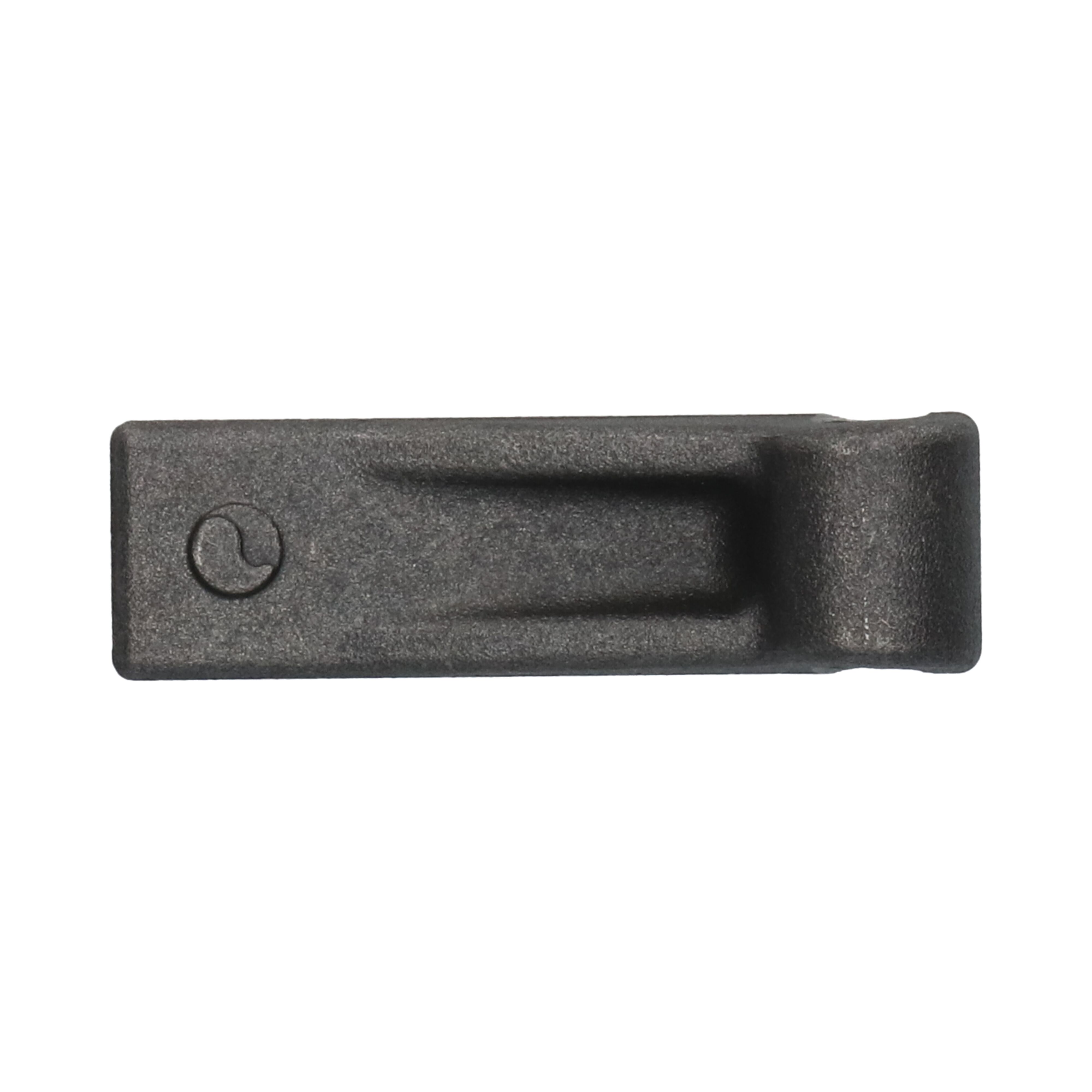 Pommier klepscharnier 100 x 40 mm - gesmeed staal