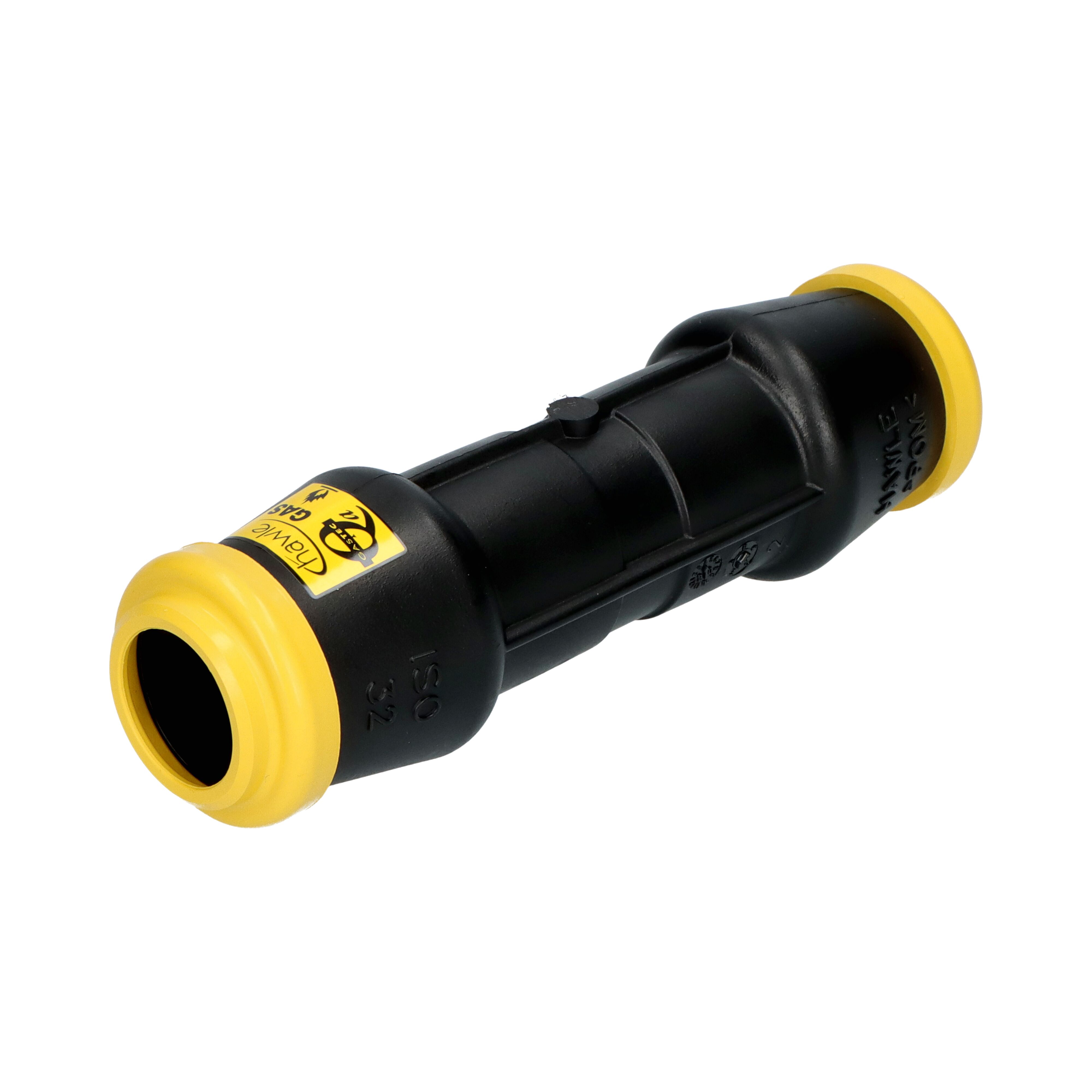 Hawle raccord de transition ISO2 6395 32-22-32 PE/CU/PE