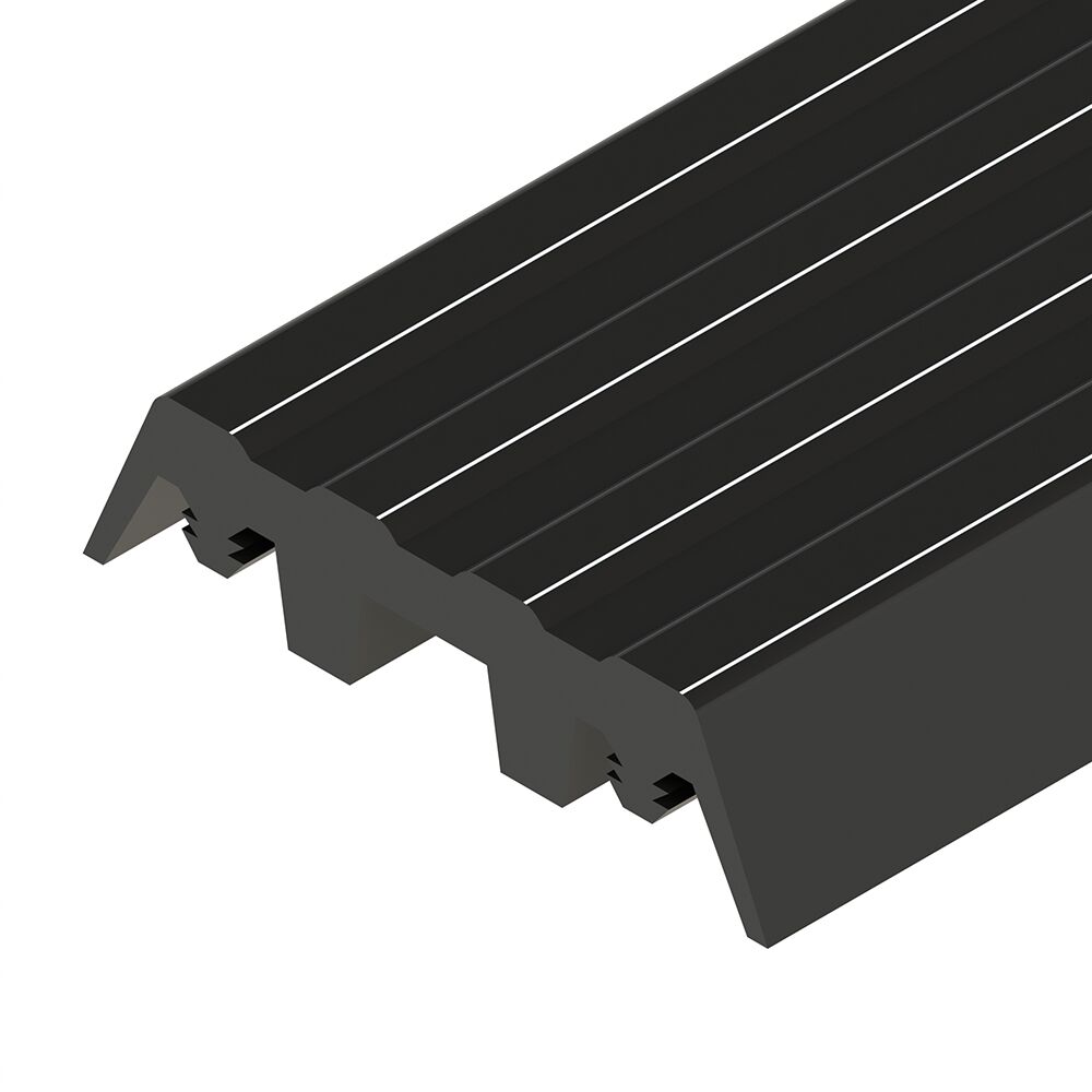 Pommier guard frame 50 mm - for mounting profile 1834316 - EPDM - 20 meter