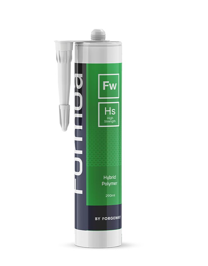 Forgeway Formoa® 017 FE polymeerlijm - koker 290 ml - wit
