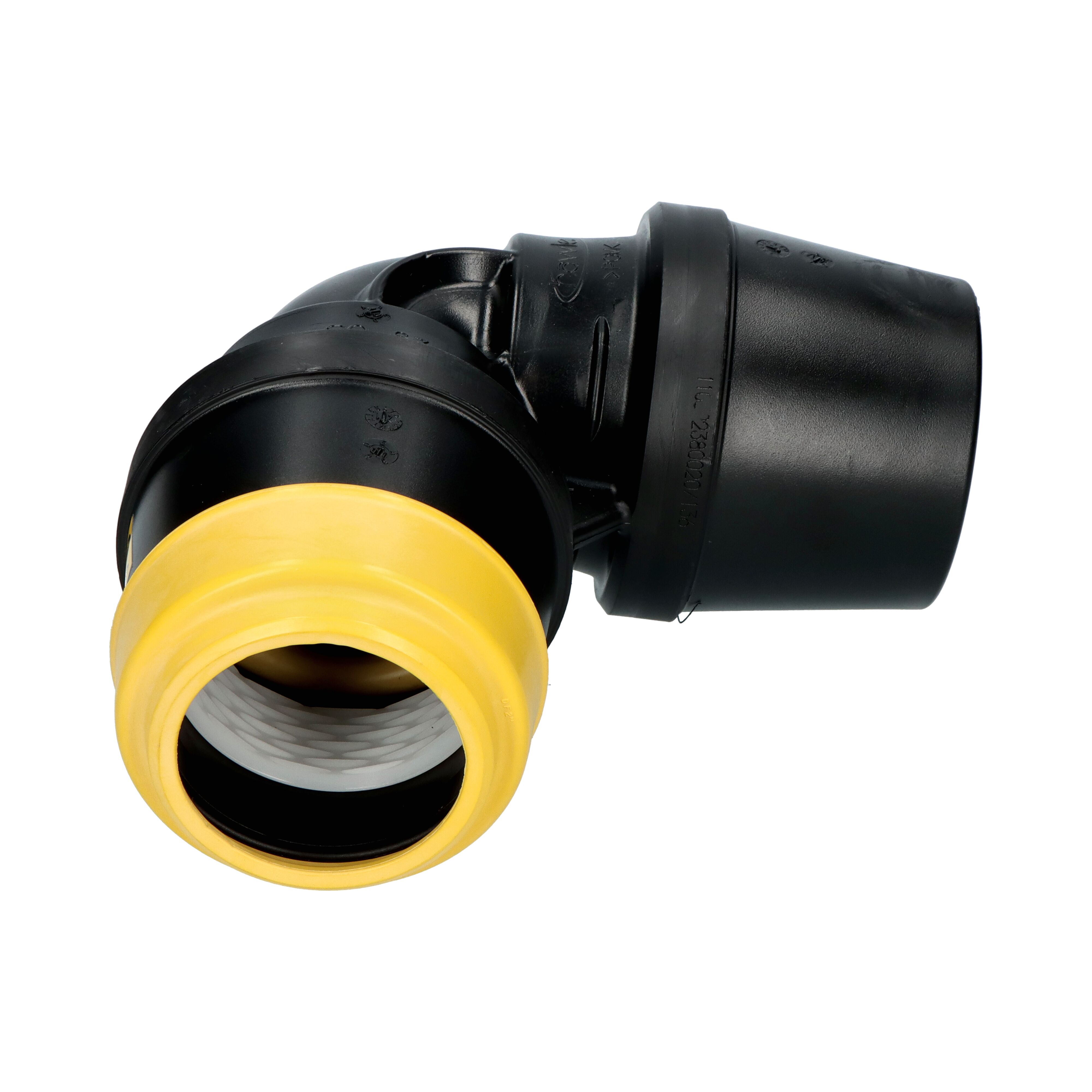 Hawle coude 90° ISO2 6485 40-1¼" PE/KB
