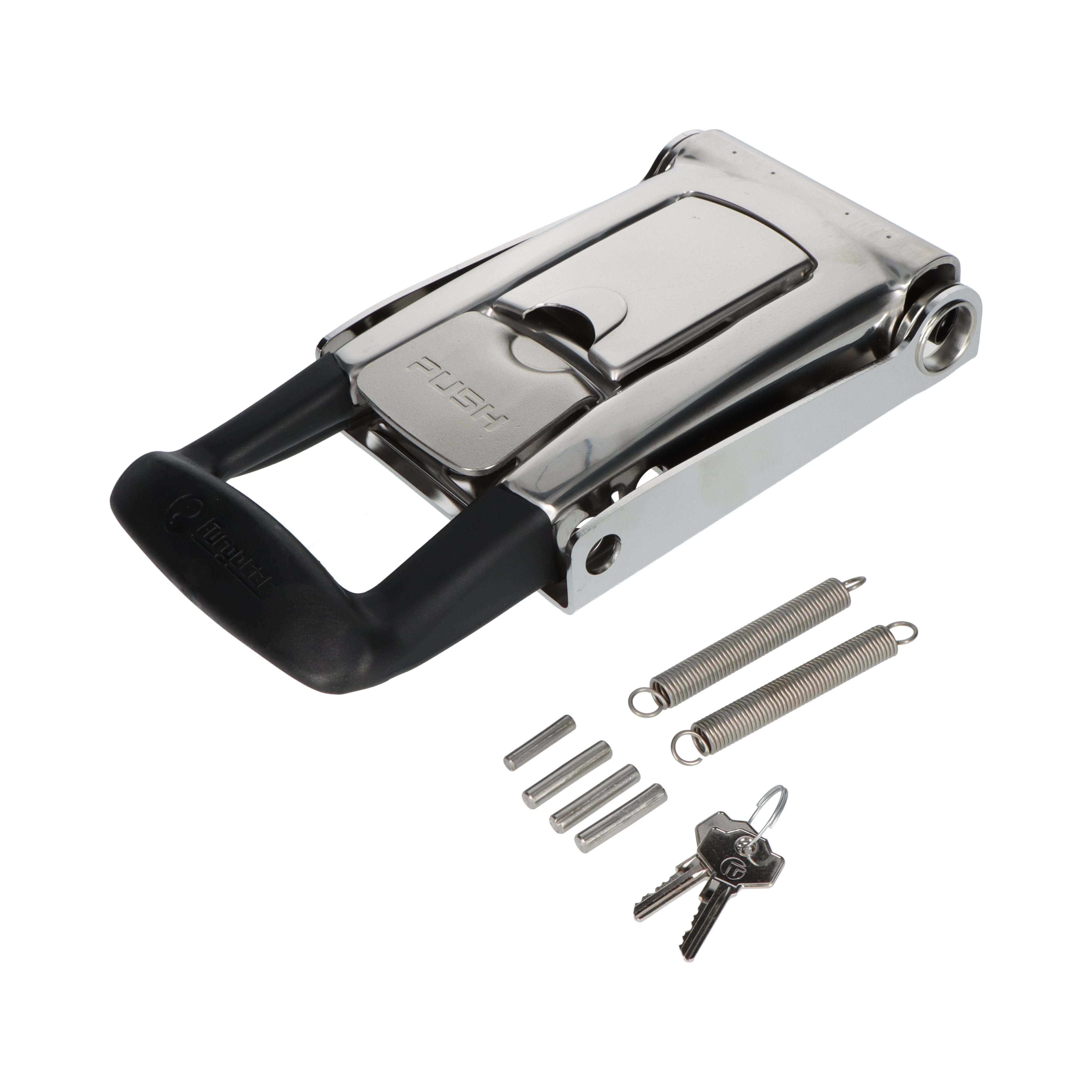 Pommier handle Torseo push - for locking Ø 22 mm - stainless steel