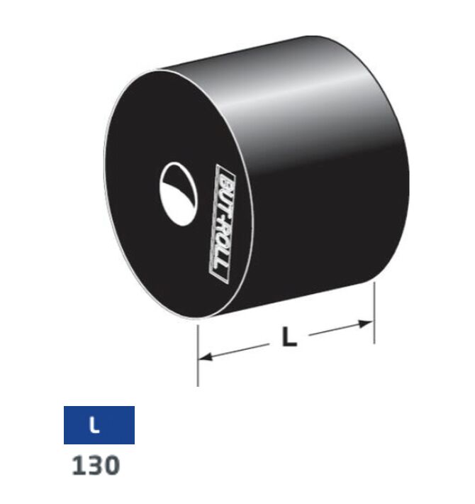 Pommier but-roll 130 mm