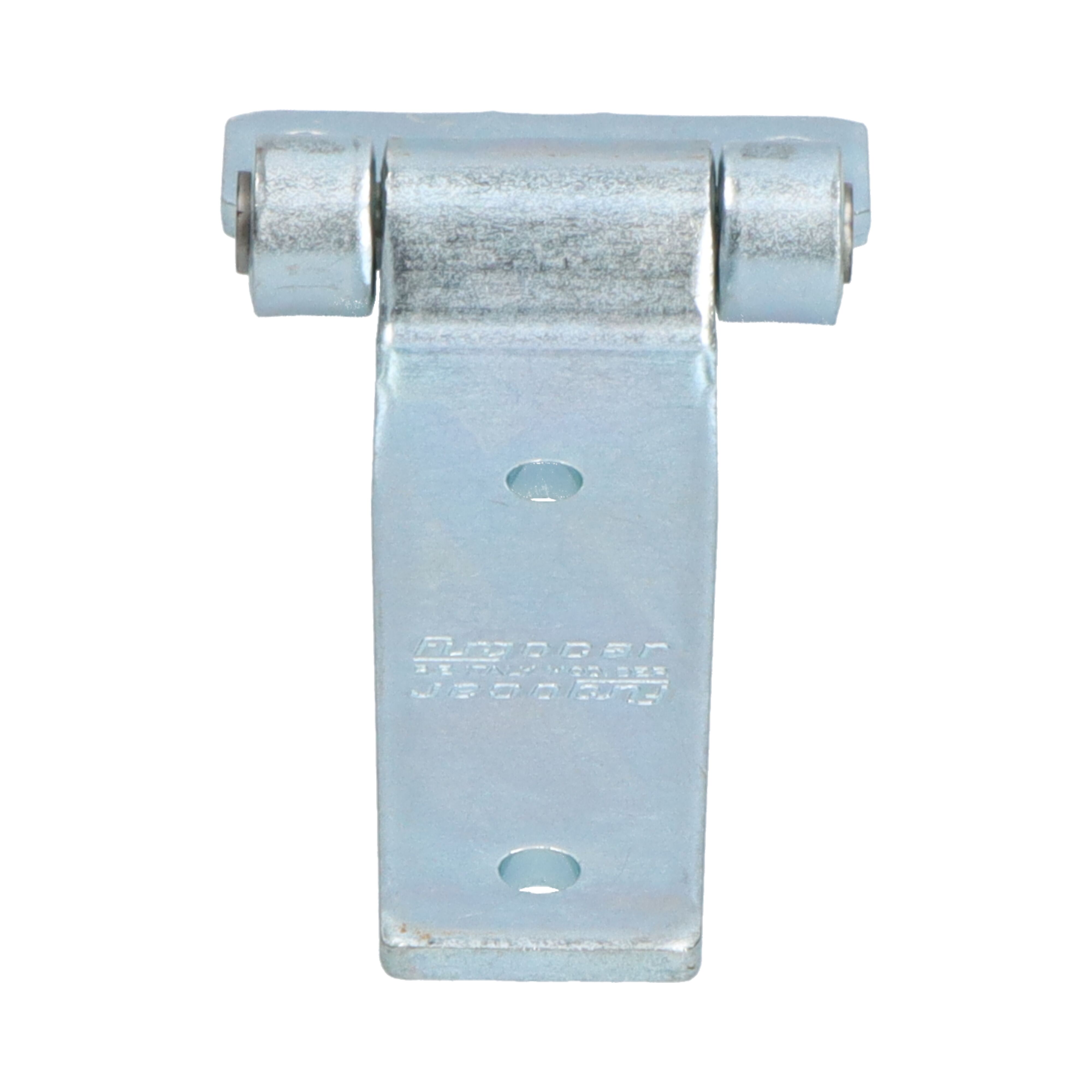 Pommier side door hinge flat 105 mm - zinc-plated
