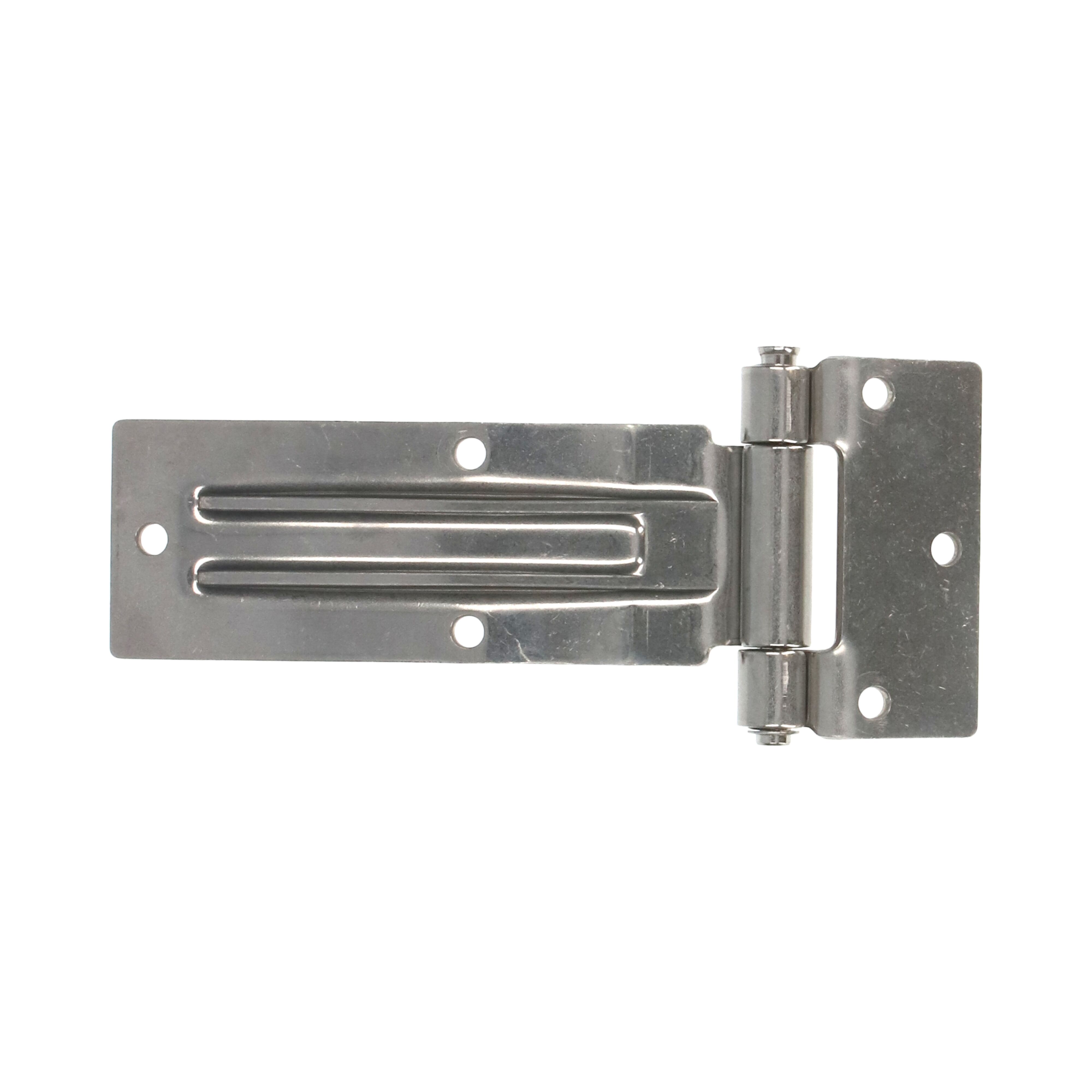 Pommier side door hinge with offset 185 mm - removable pin with grease nipple