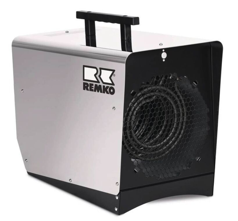 REMKO elektrische heater ELT 9-6 E - 9kW - RVS