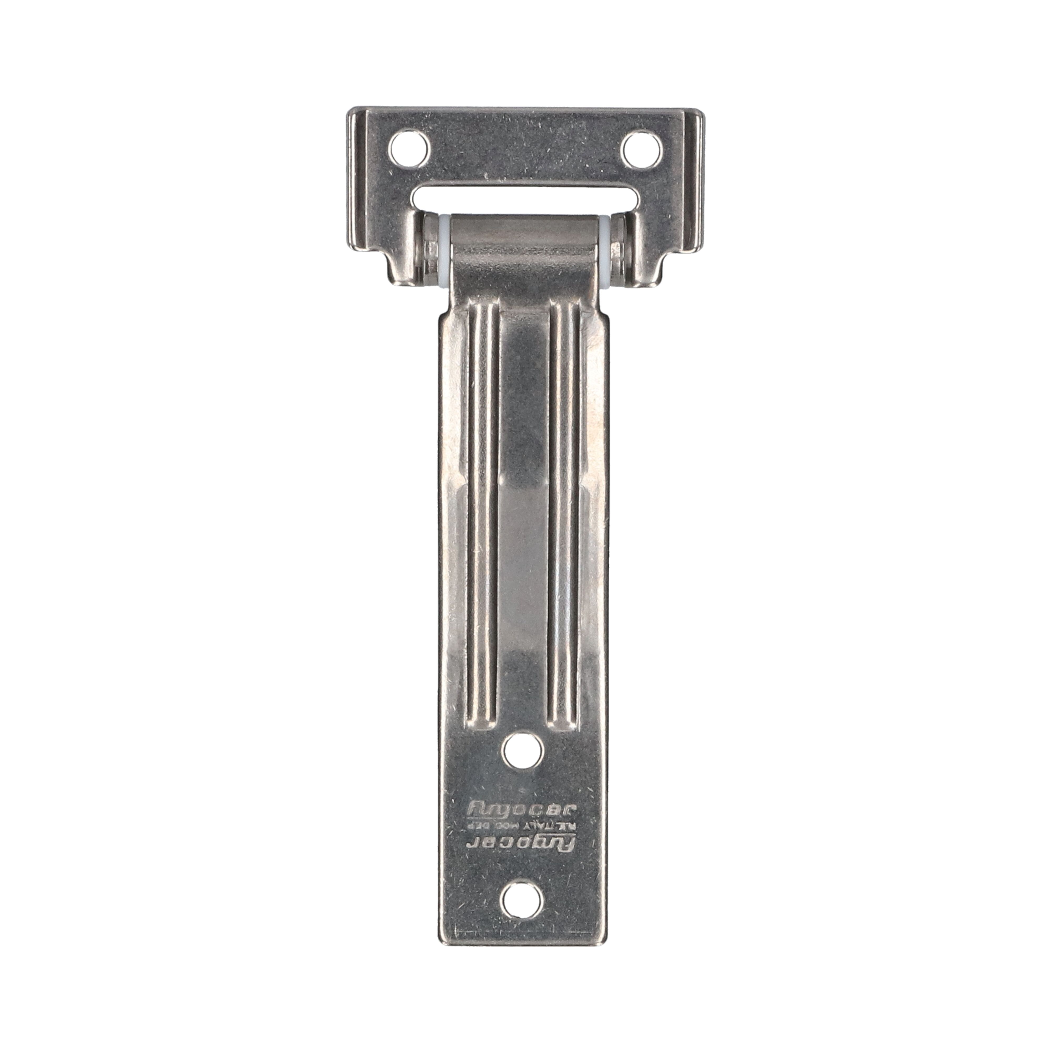 Pommier zijdeurscharnier verzet 129 mm - RVS