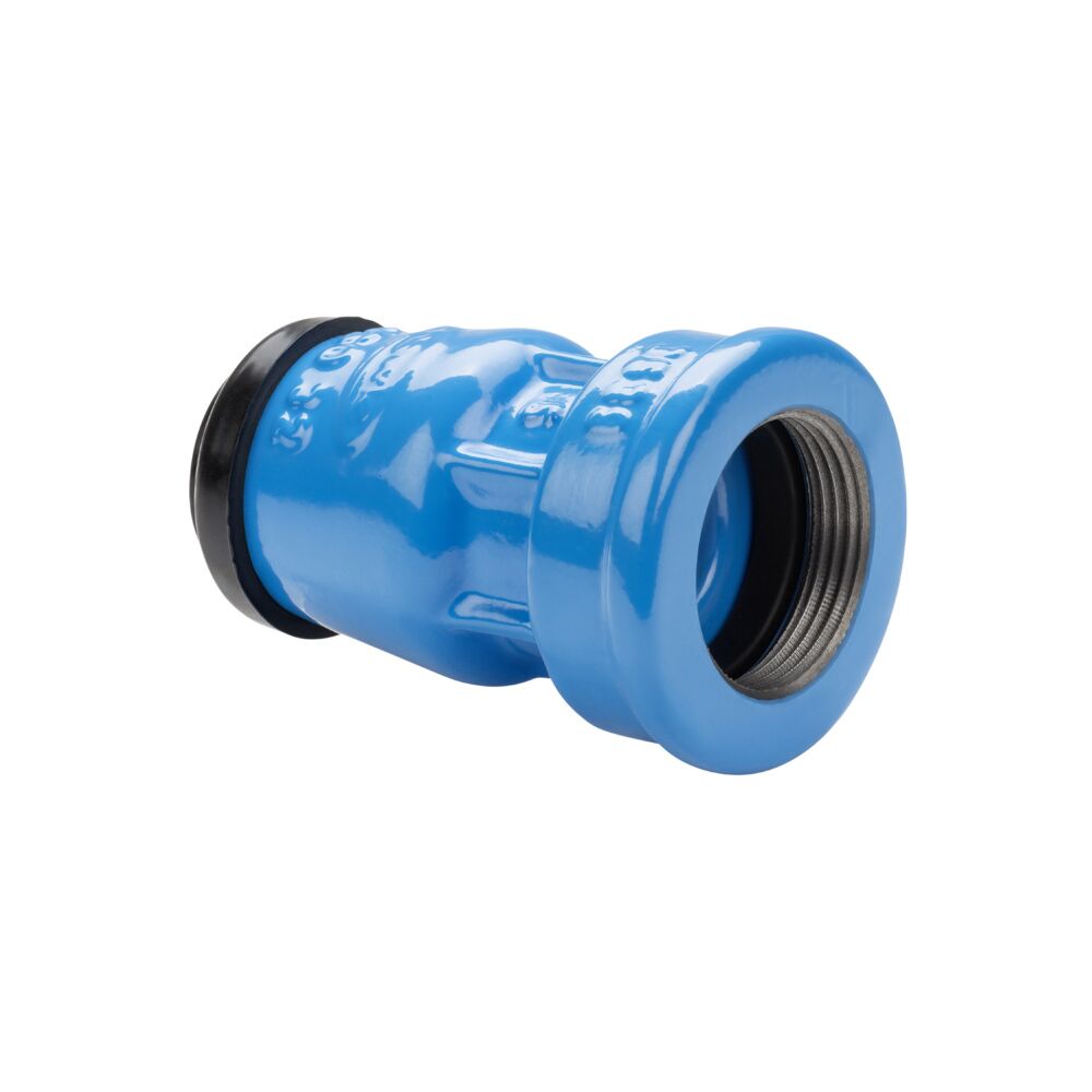Hawle fitting ISO 6210 90-2" PE/Bi GY