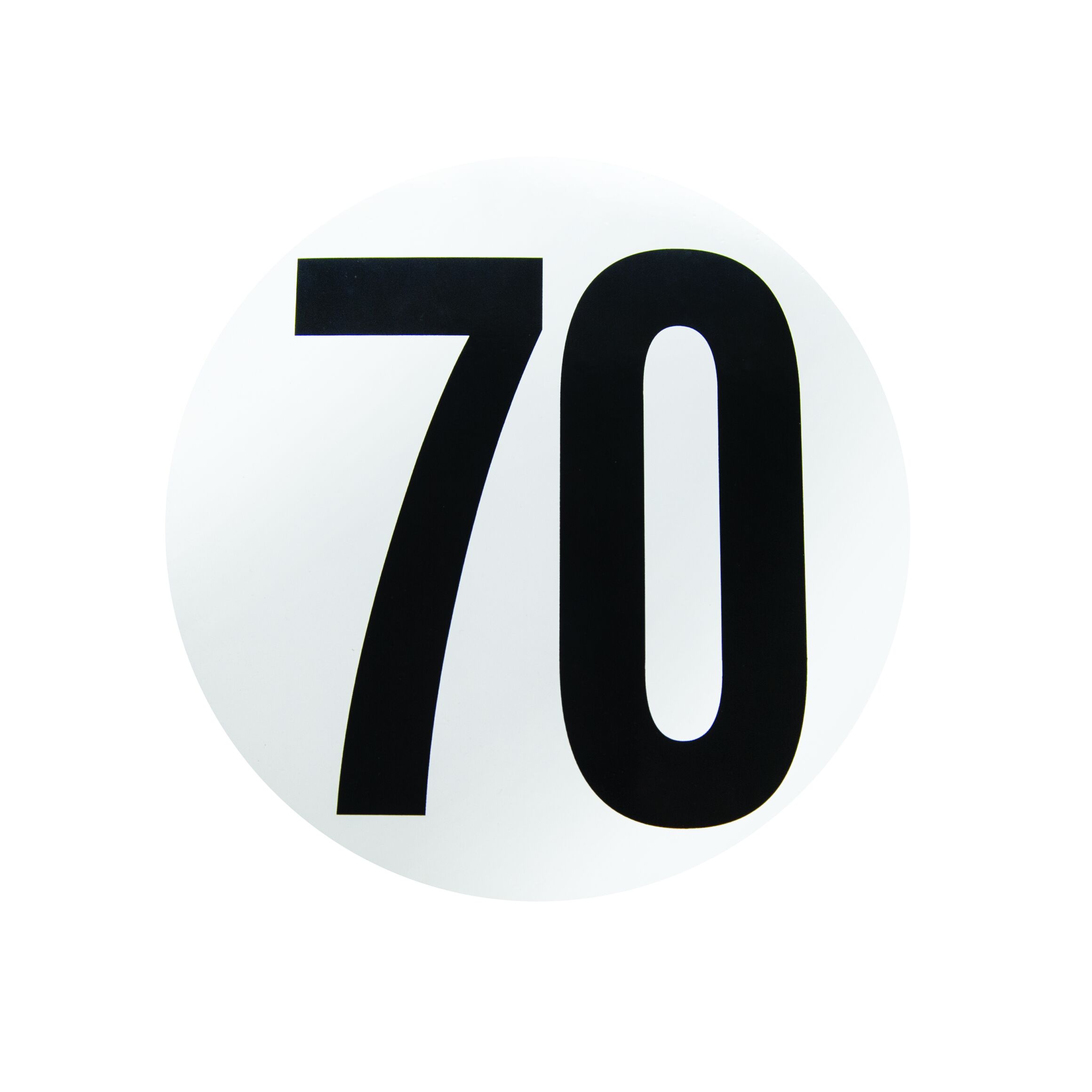 Rhiwa Quality maximum speed sticker - 70 km - France