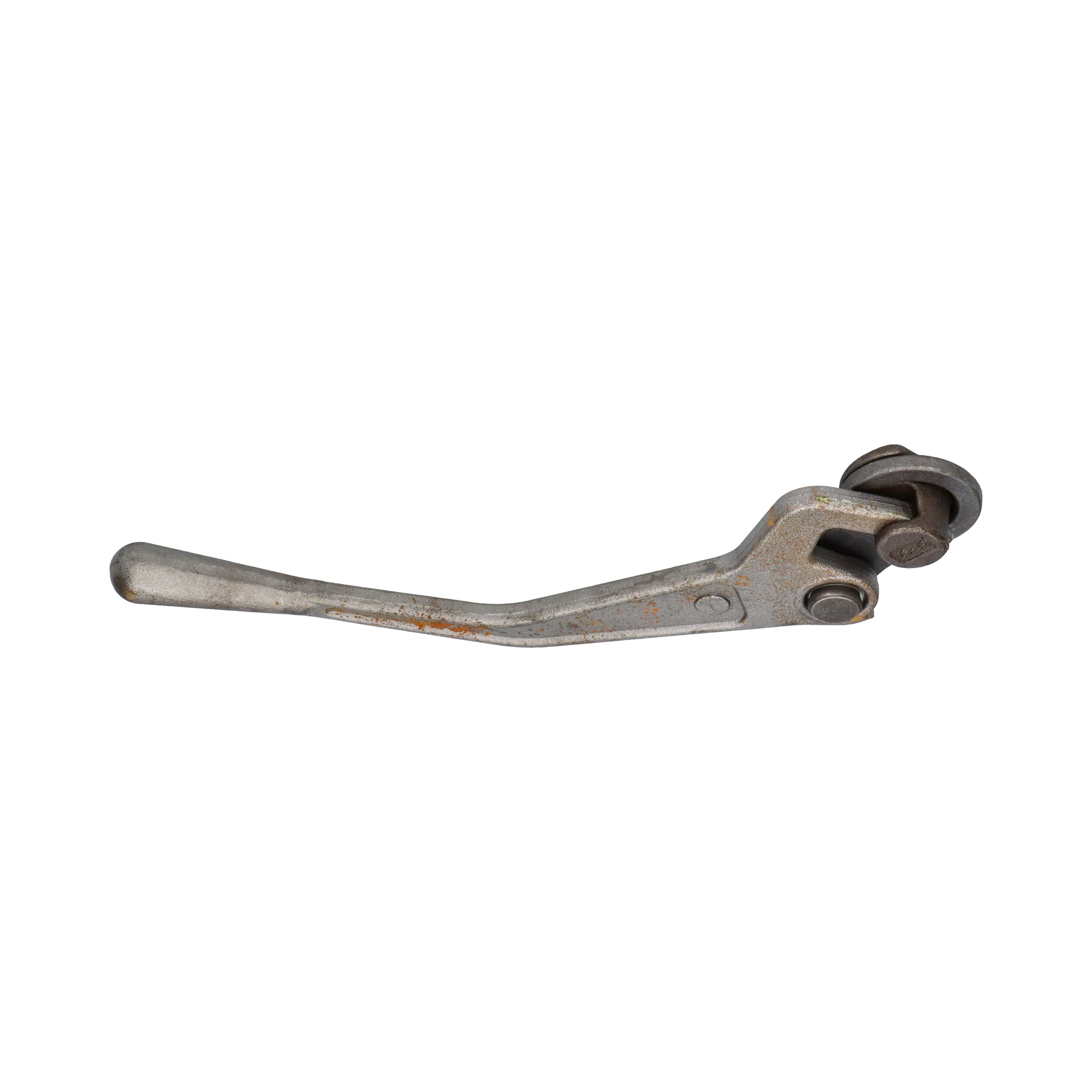 Pommier dropside locking gear - left - incl. keeper - heavy-duty model - plain steel