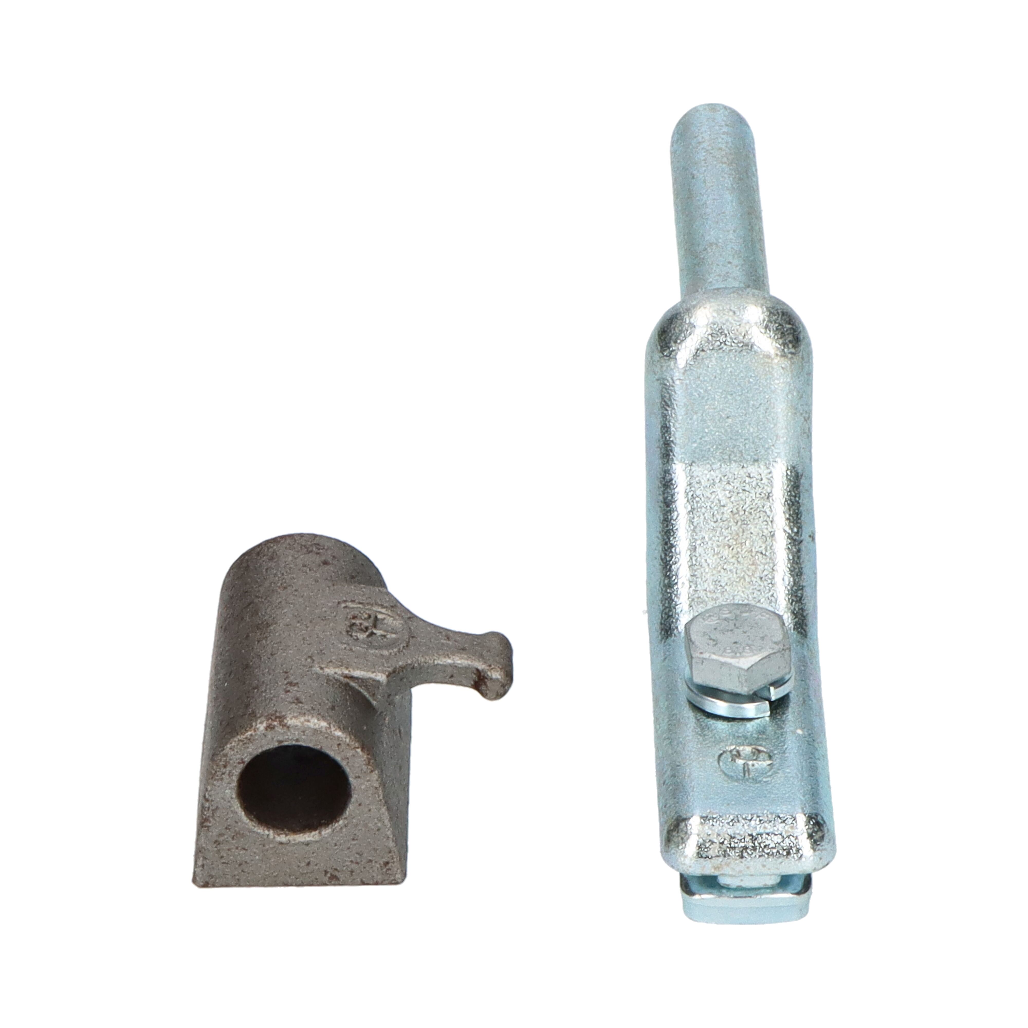 Rhiwa Quality side board hinge set - with rope hook at holder
