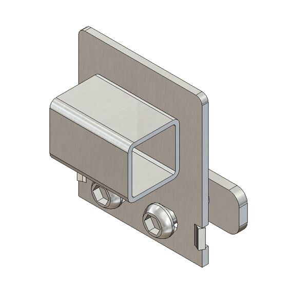 Rhiwa Quality stop - for backboard - bolt-on