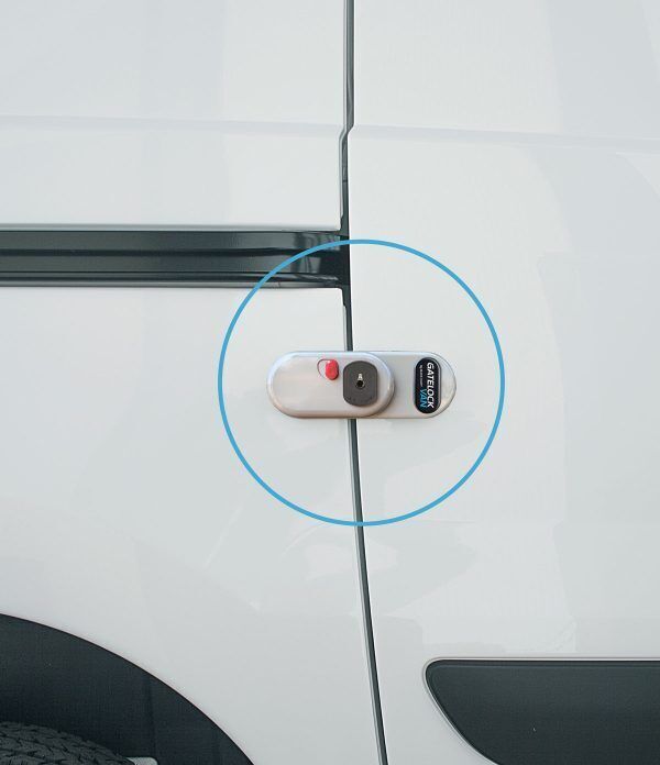 GATELOCK Van Medium Plus - slam/deadlock - set of 3 locks
