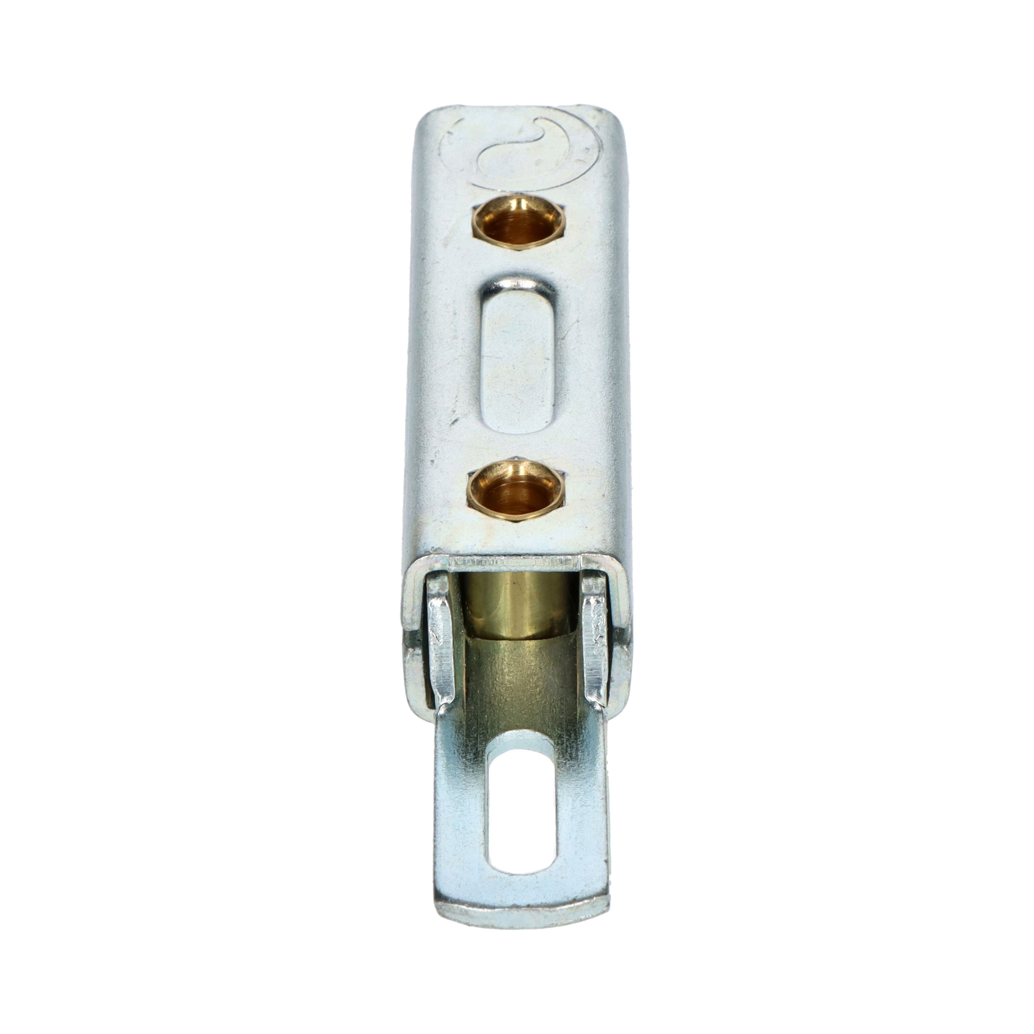 Pommier spring latch - without flange - for espagnolette lock - zinc-plated