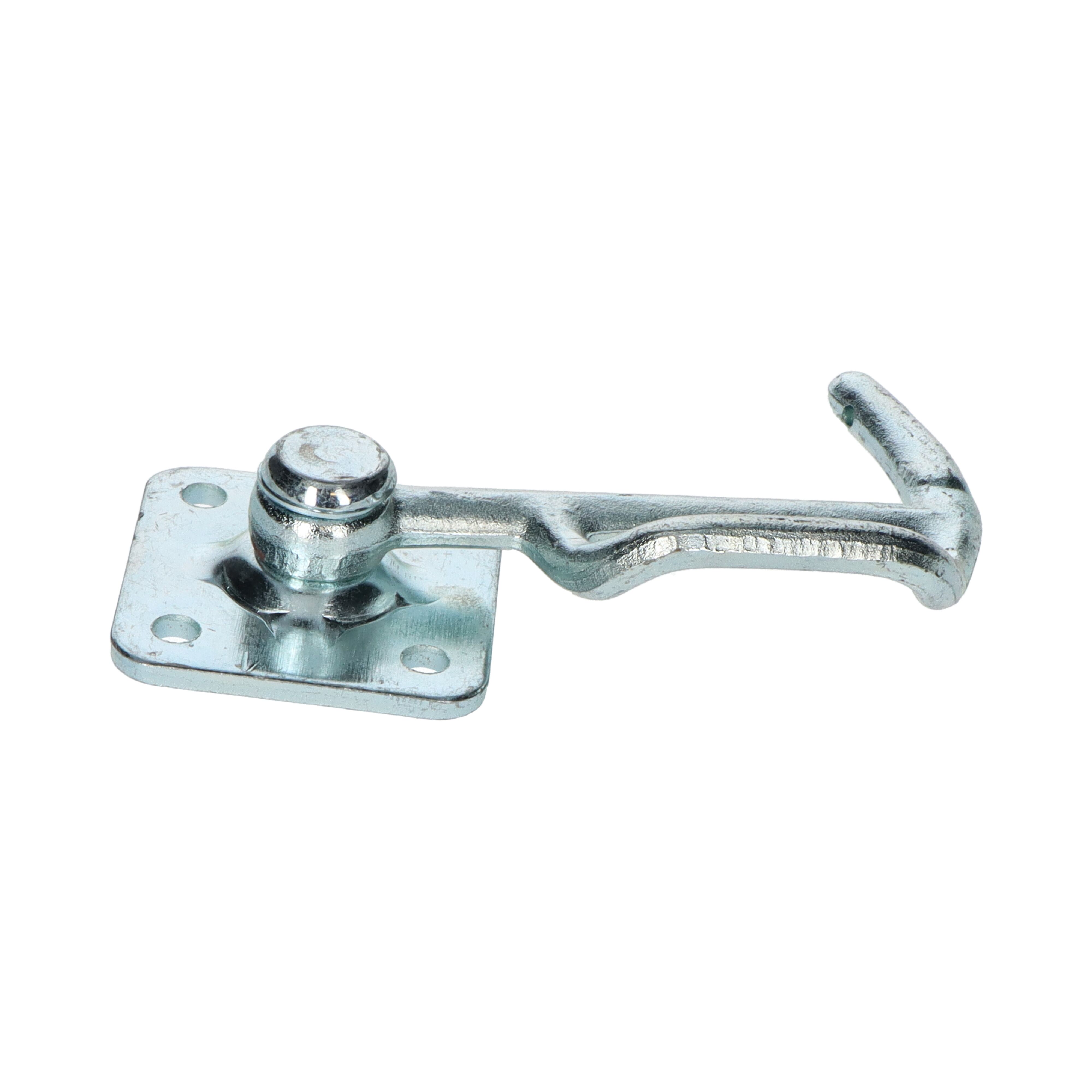 Rhiwa Quality hook no. 1 - left - with bracket - zinc-plated
