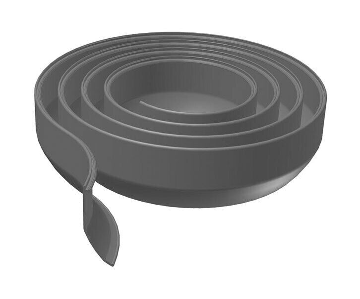 Edscha sealing profile 14 mtr - for Sesam Multiliner - grey PVC
