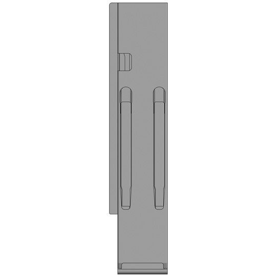 Kinnegrip K20 rear pillar - 500 mm - left - microZINQ® 5