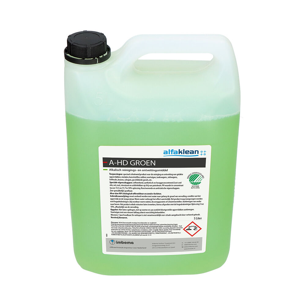 Alfaklean universele reiniger Groen 5 liter