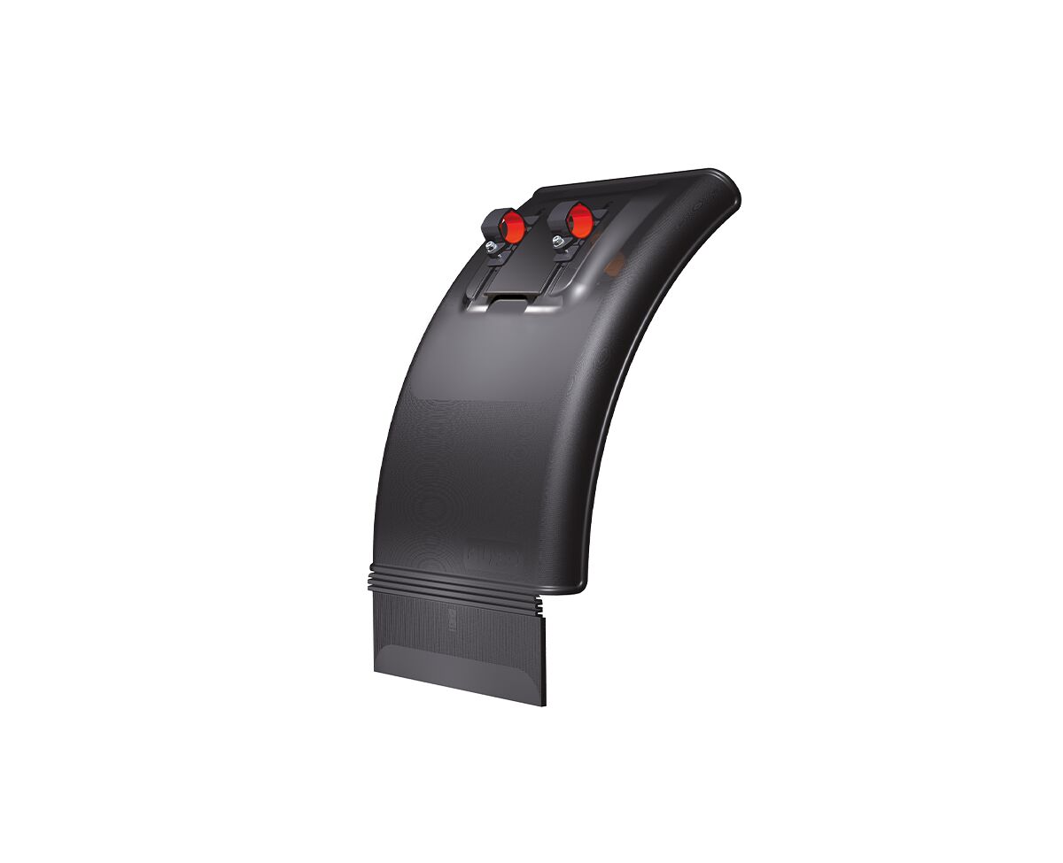 LAGO spatschild Kompleet - 450 x 700 x 670 mm (BxLxR) - anti-spray - spatlap 160 mm