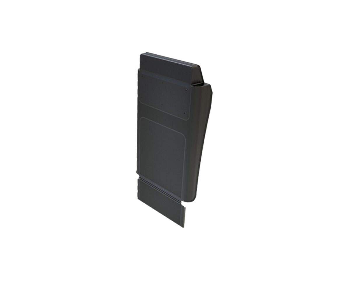 LAGO spatbak Komma - 470 x 735 mm - anti-spray - spatlap 190 mm