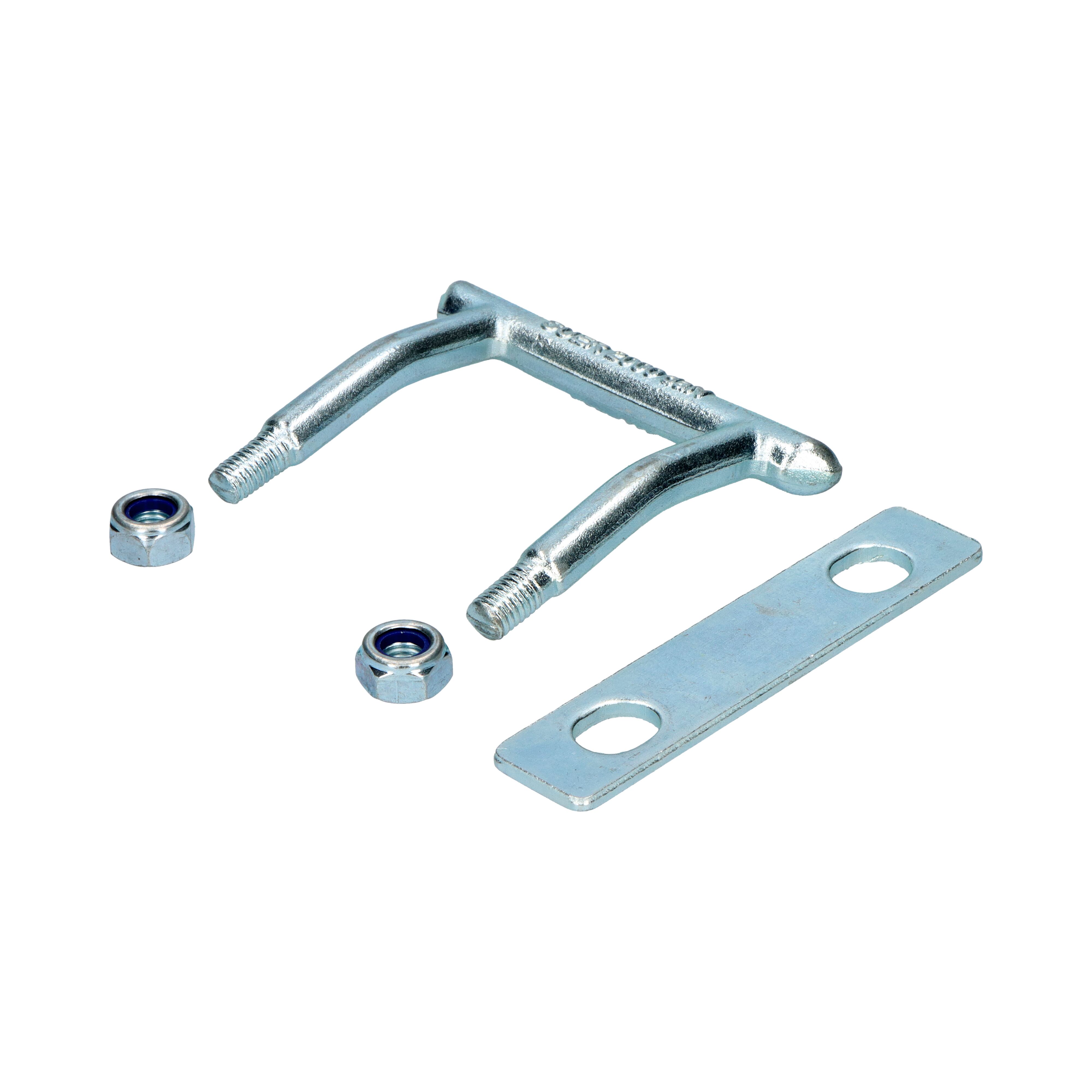 Rhiwa Quality trekanker set 2 ton - voor kantbalk - verzinkt