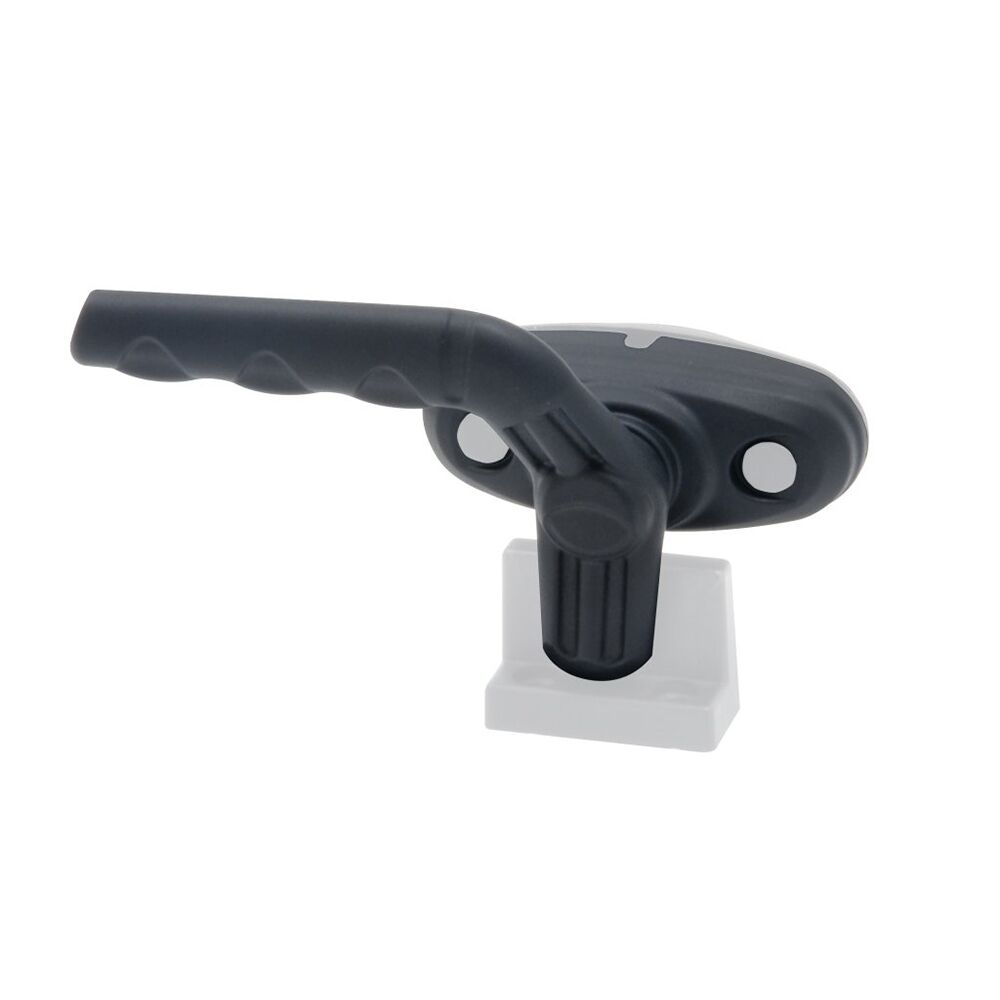 Pommier handle - left - incl. keeper - black plastic