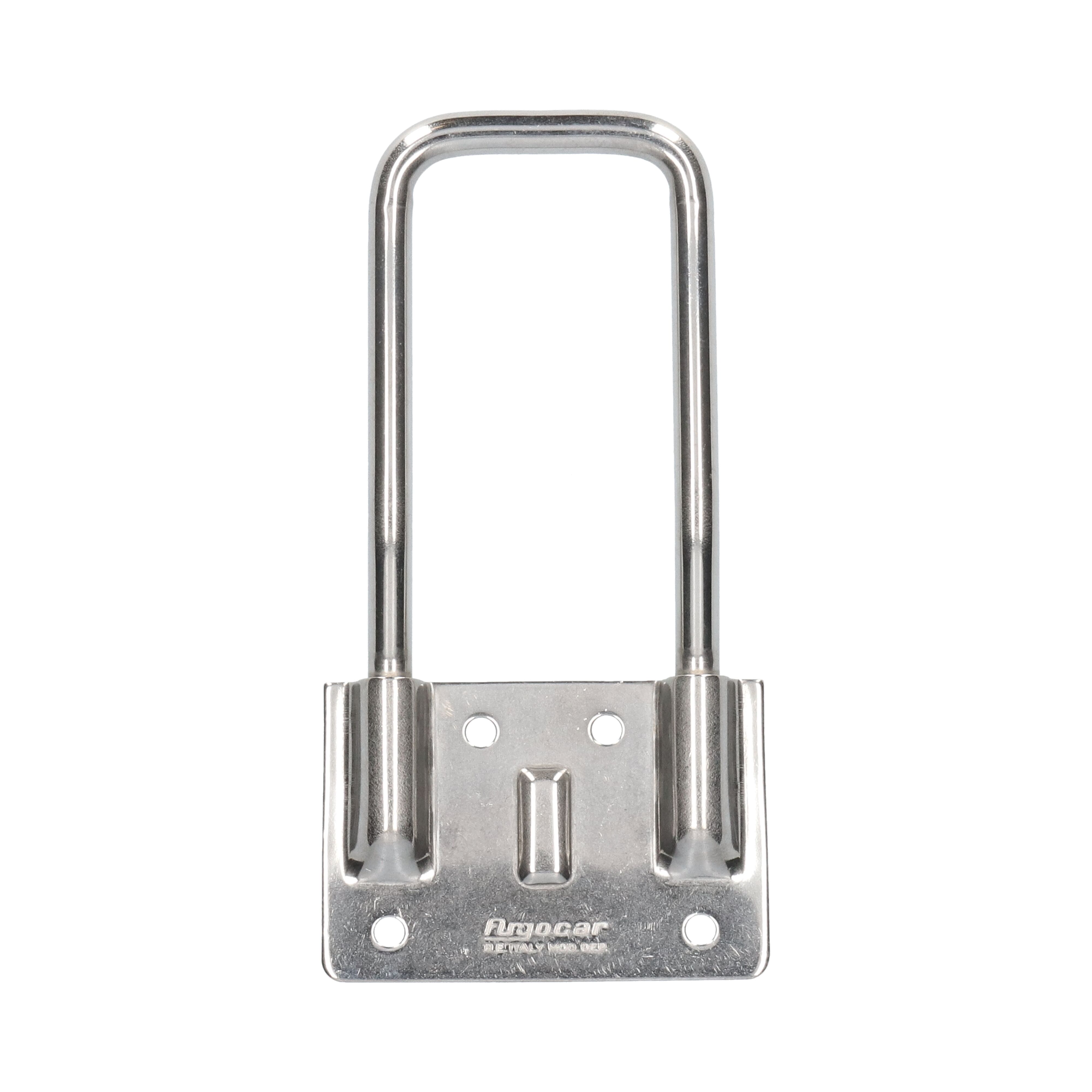 Pommier door latch - without holder - stainless steel