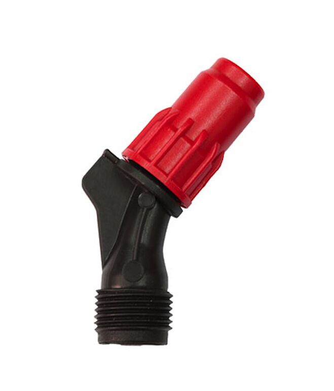 Pulmic verstelbare nozzle - gebogen