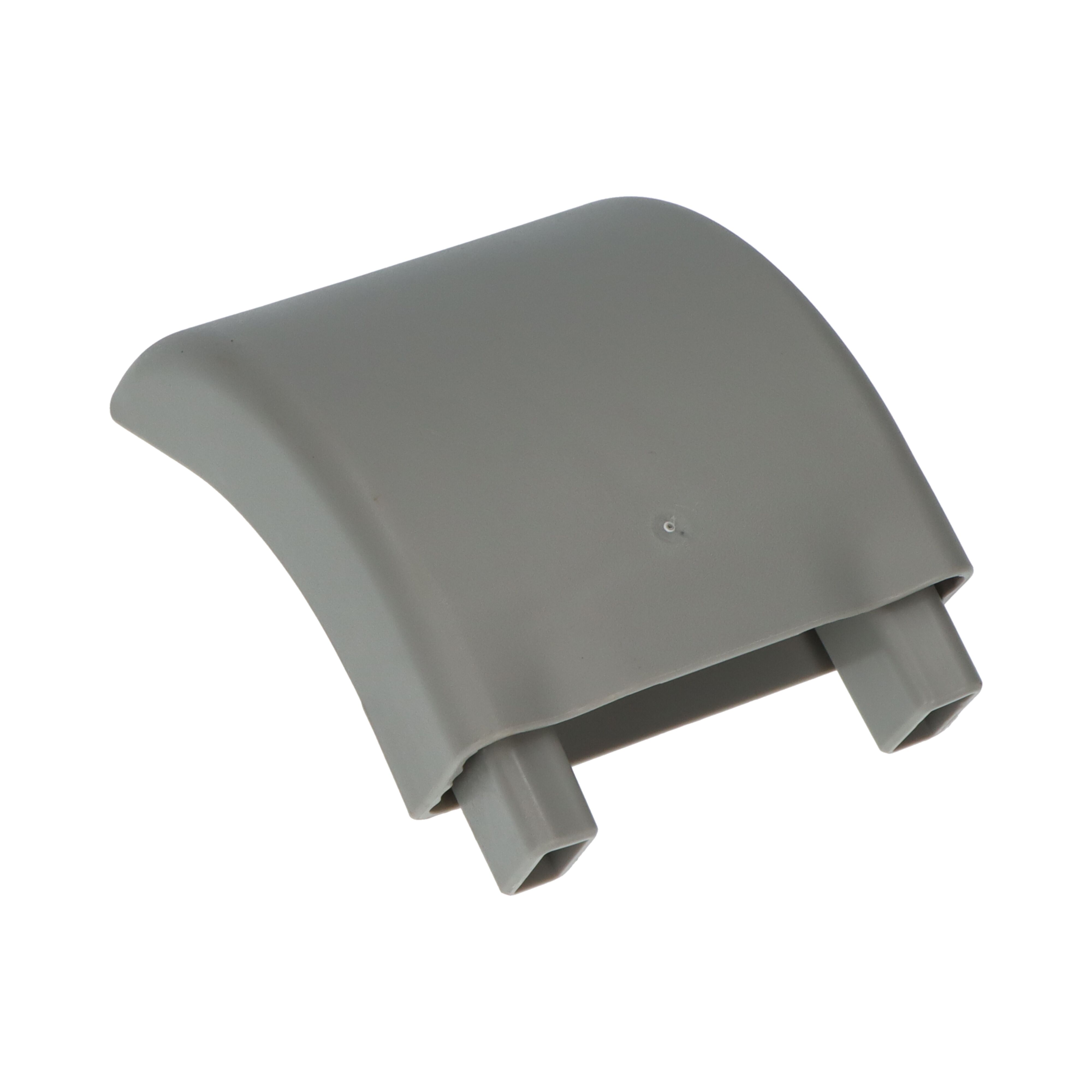 Takler corner piece 100 mm high - for side protection board - grey plastic