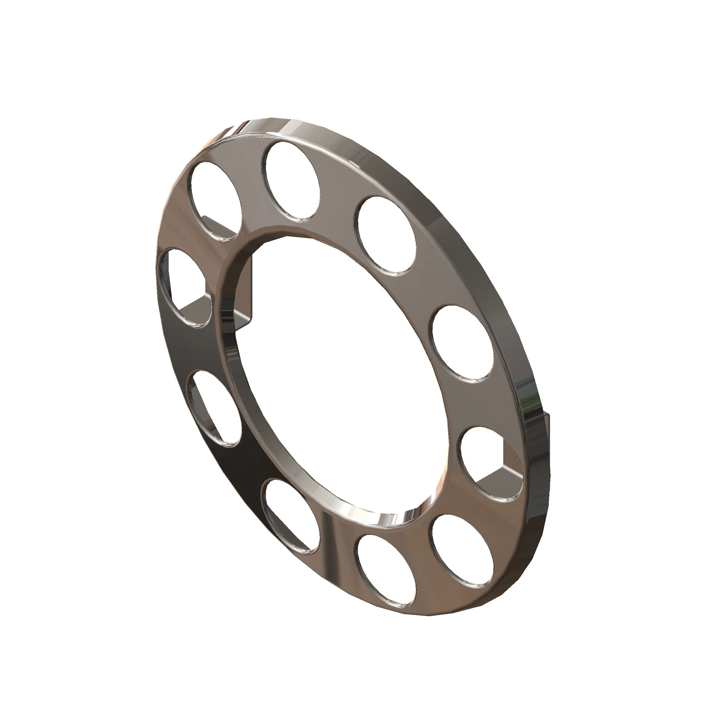 Rhiwa Quality opstapring 10 gaats - gepolijst RVS