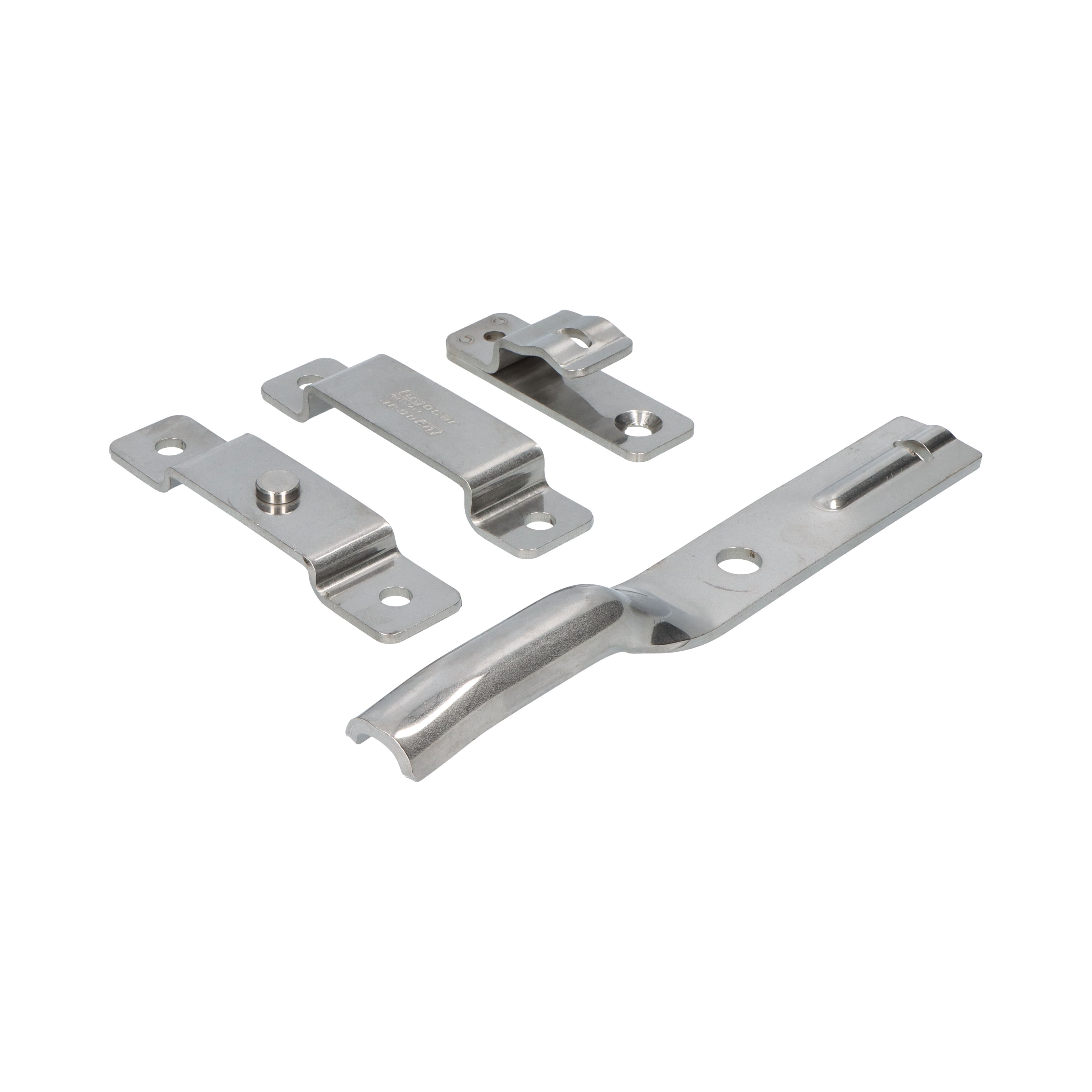 Pommier external catch - stainless steel