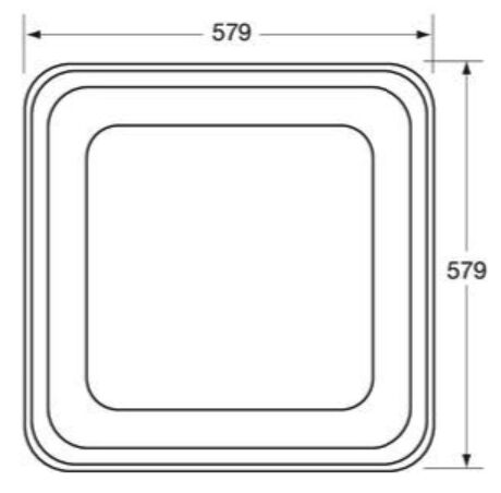 Pommier cover - for roof hatch 1570032