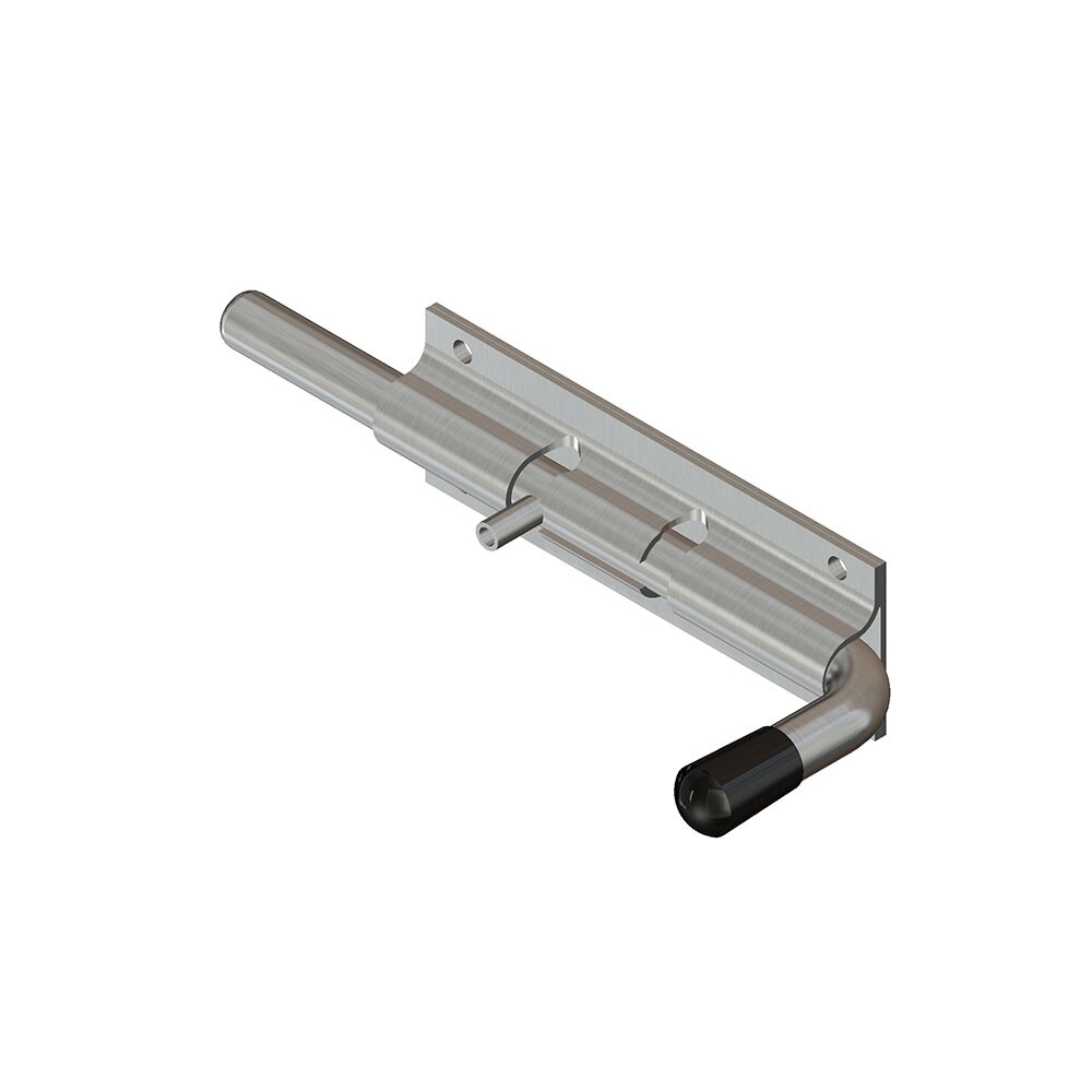 Rhiwa Quality draw latch with flange - pin Ø 12 mm - zinc-plated