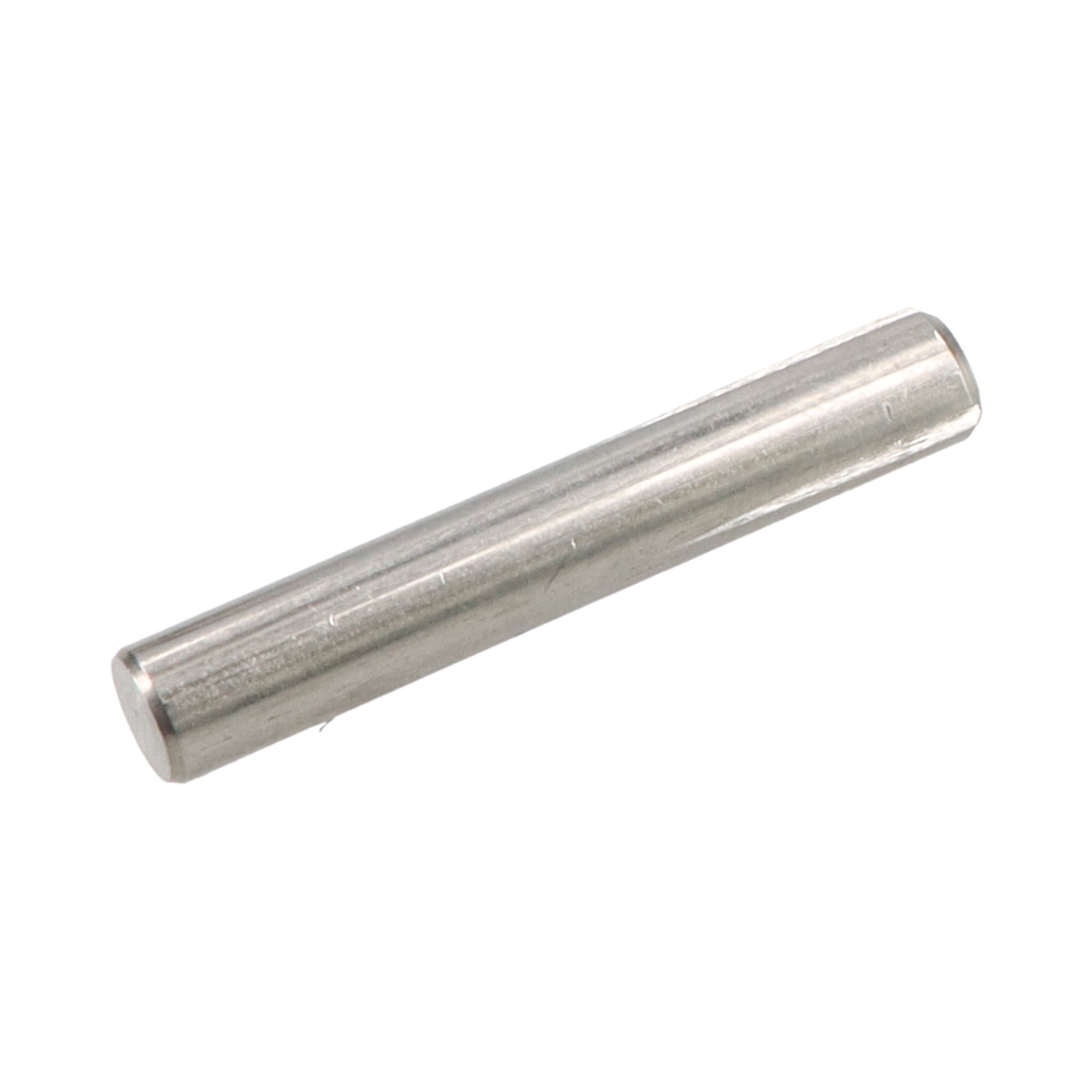 Pommier kerfstift Ø 6 mm - lengte 37 mm - RVS