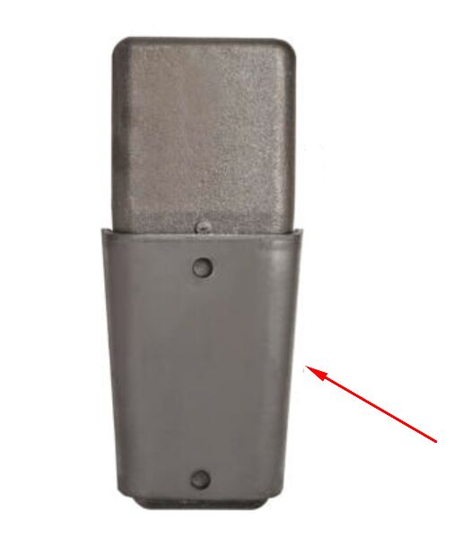 Pommier support de montant conique - pour montant 1160348 - acier