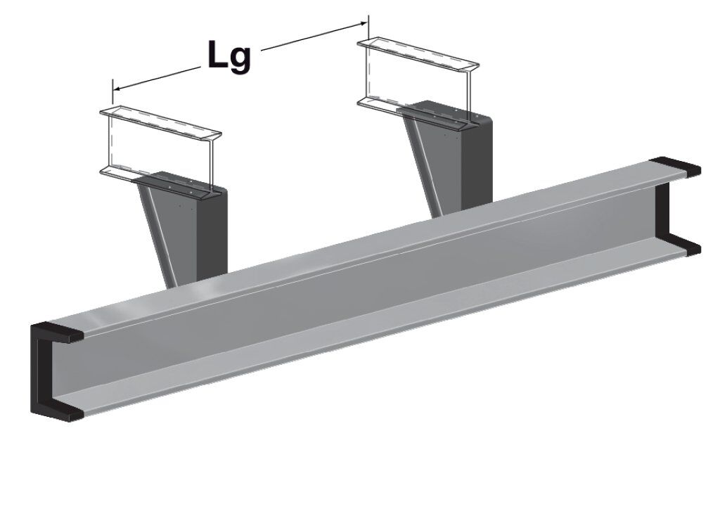 Pommier bumper BAF - fixed aluminum U-beam - R58-02