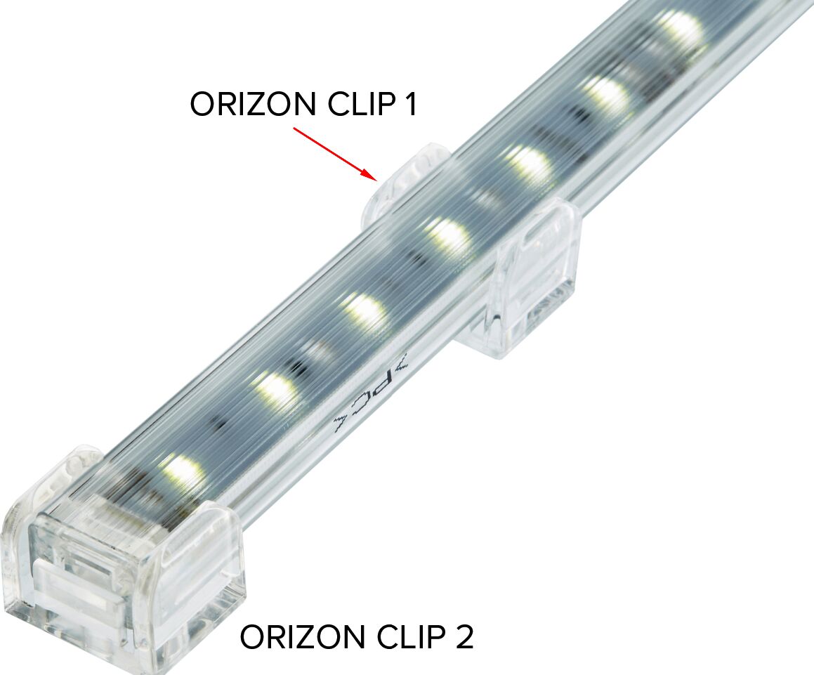 Labcraft clip de fixation - pour bande LED Orizon