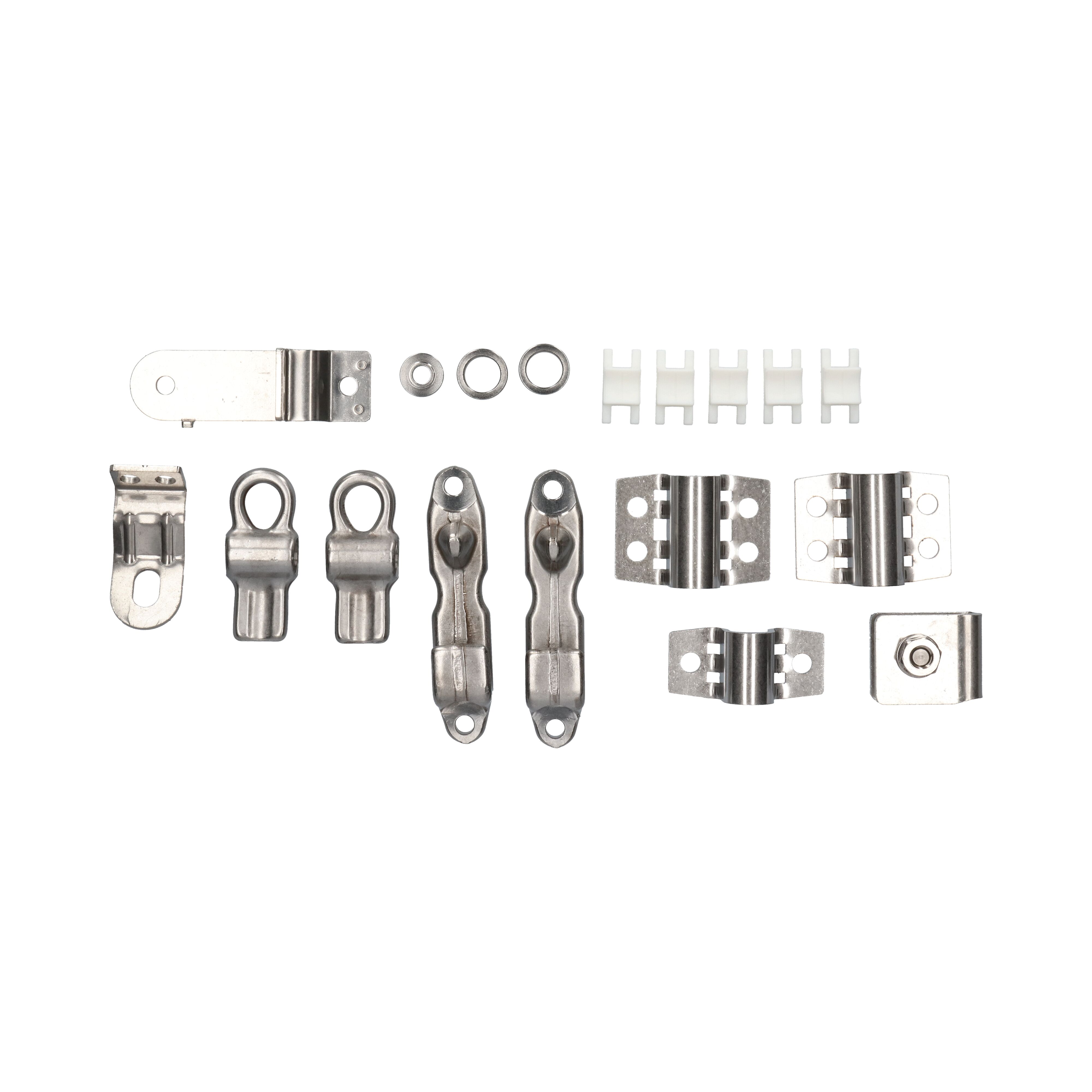 Pommier opbouwsluiting set Ø 16 mm - RVS