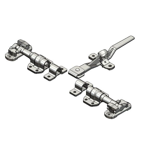 Rhiwa Quality jeu de fermeture au conteneur C300 - Ø 27 mm - galvanisé