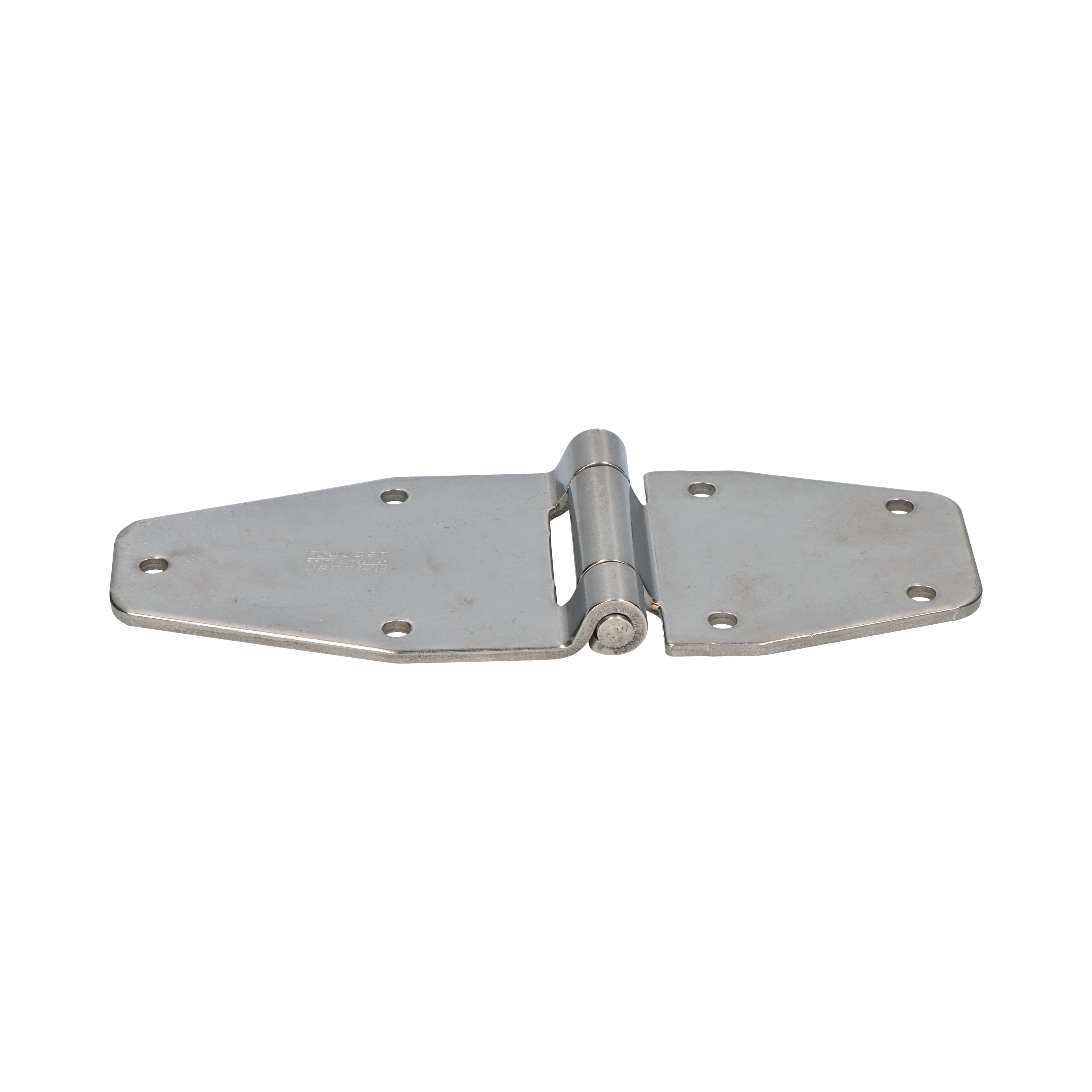 Pommier side door hinge butterfly - 214 x 80 mm - zinc-plated